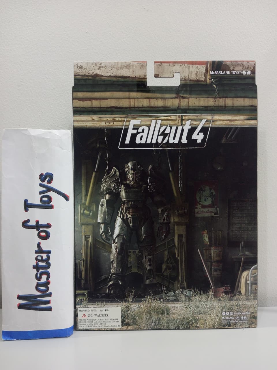 McFarlane Gaming Edition Fallout 4 Paladin Danse - Ready Stock
