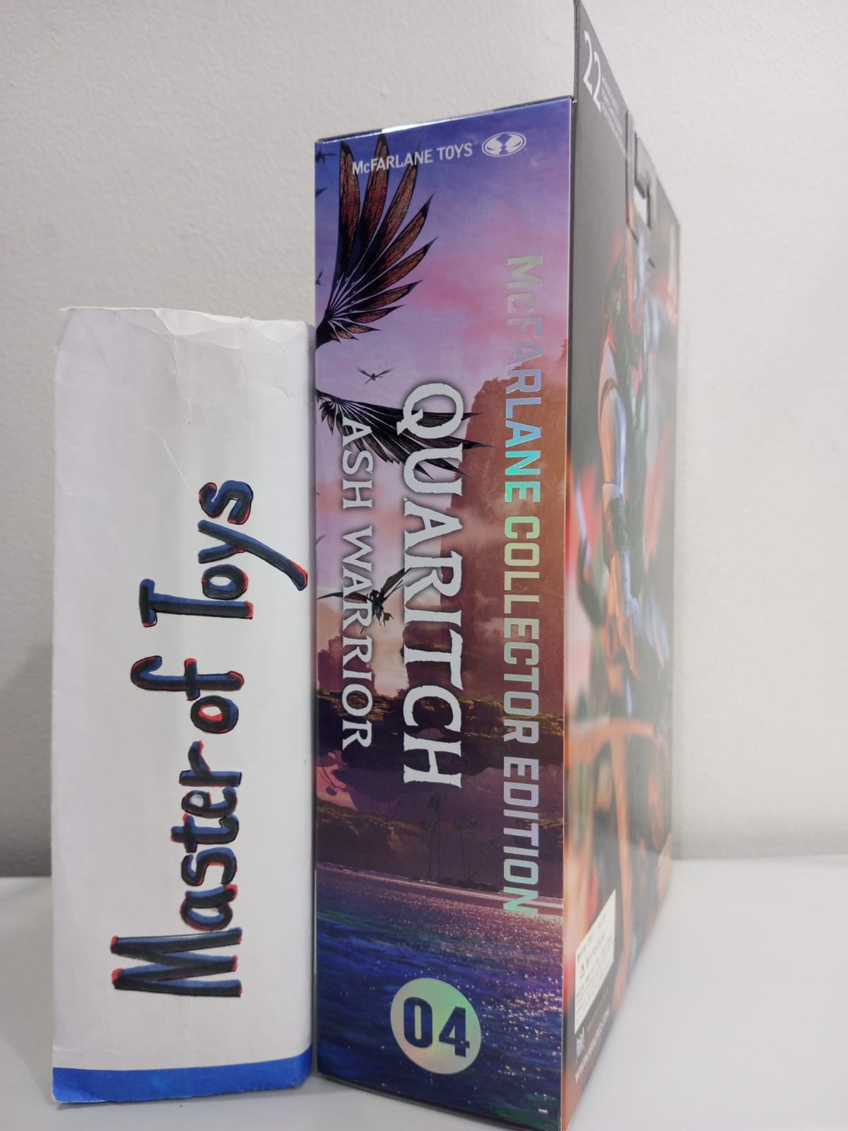 McFarlane Collector Edition Avatar Quaritch (Ash Warrior) #04 Red Platinum Edition  - Ready Stock