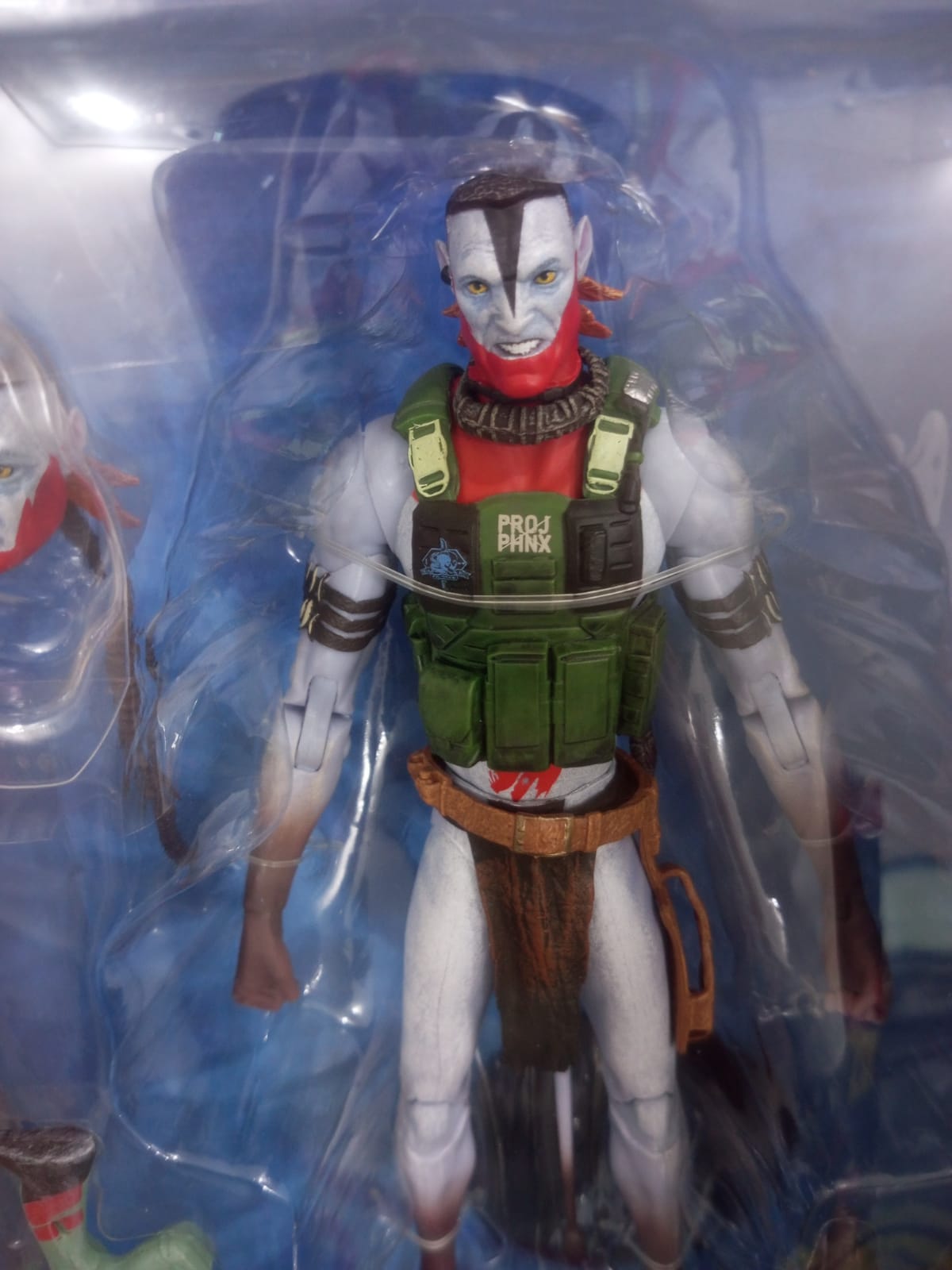 McFarlane Collector Edition Avatar Quaritch (Ash Warrior) #04 Red Platinum Edition  - Ready Stock