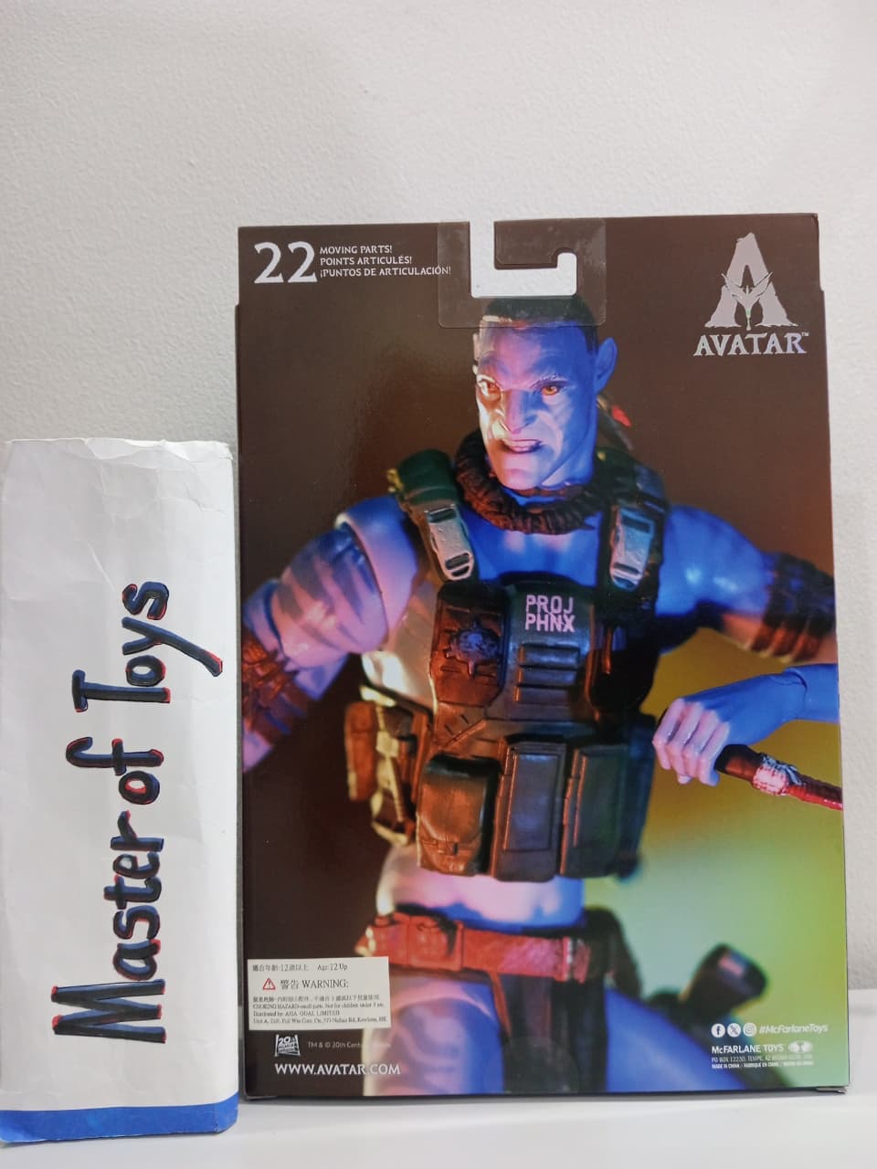 McFarlane Collector Edition Avatar Quaritch (Ash Recom) Gold Label #05 - Ready Stock