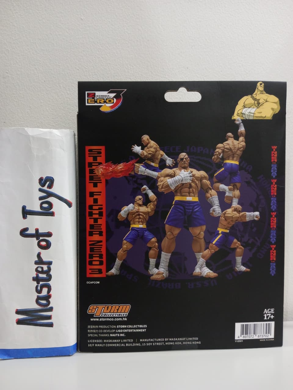 Storm Arena Street Fighter Zero 3 Sagat  - Ready Stock