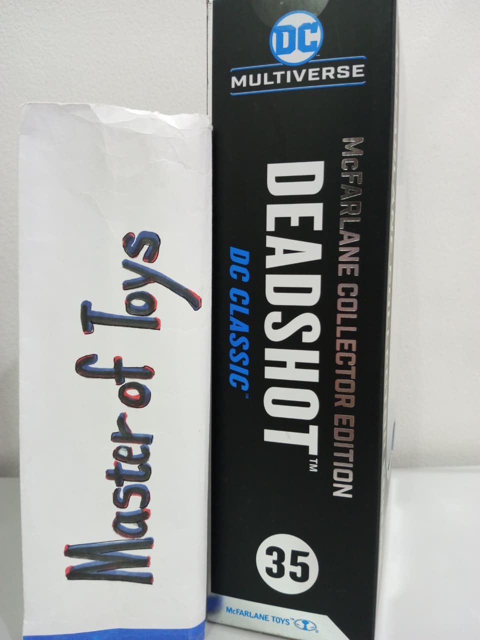 McFarlane Collector Edition DC Multiverse Deadshot (DC Classic) #35 Platinum Edition  -Ready Stock