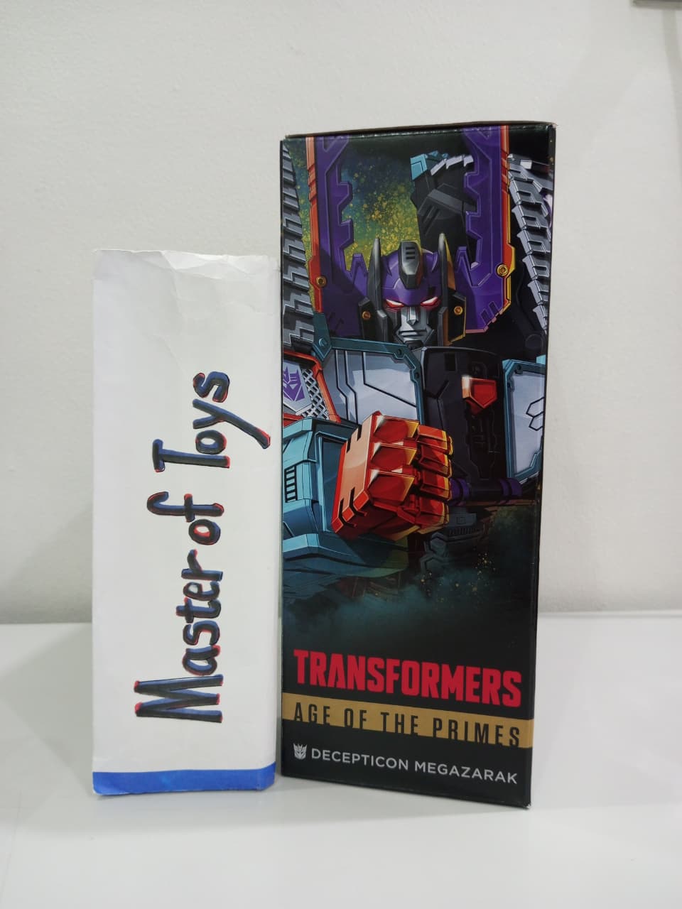 Hasbro Transformers Age of the Primes  Decepticon Megazarak  - Ready Stock