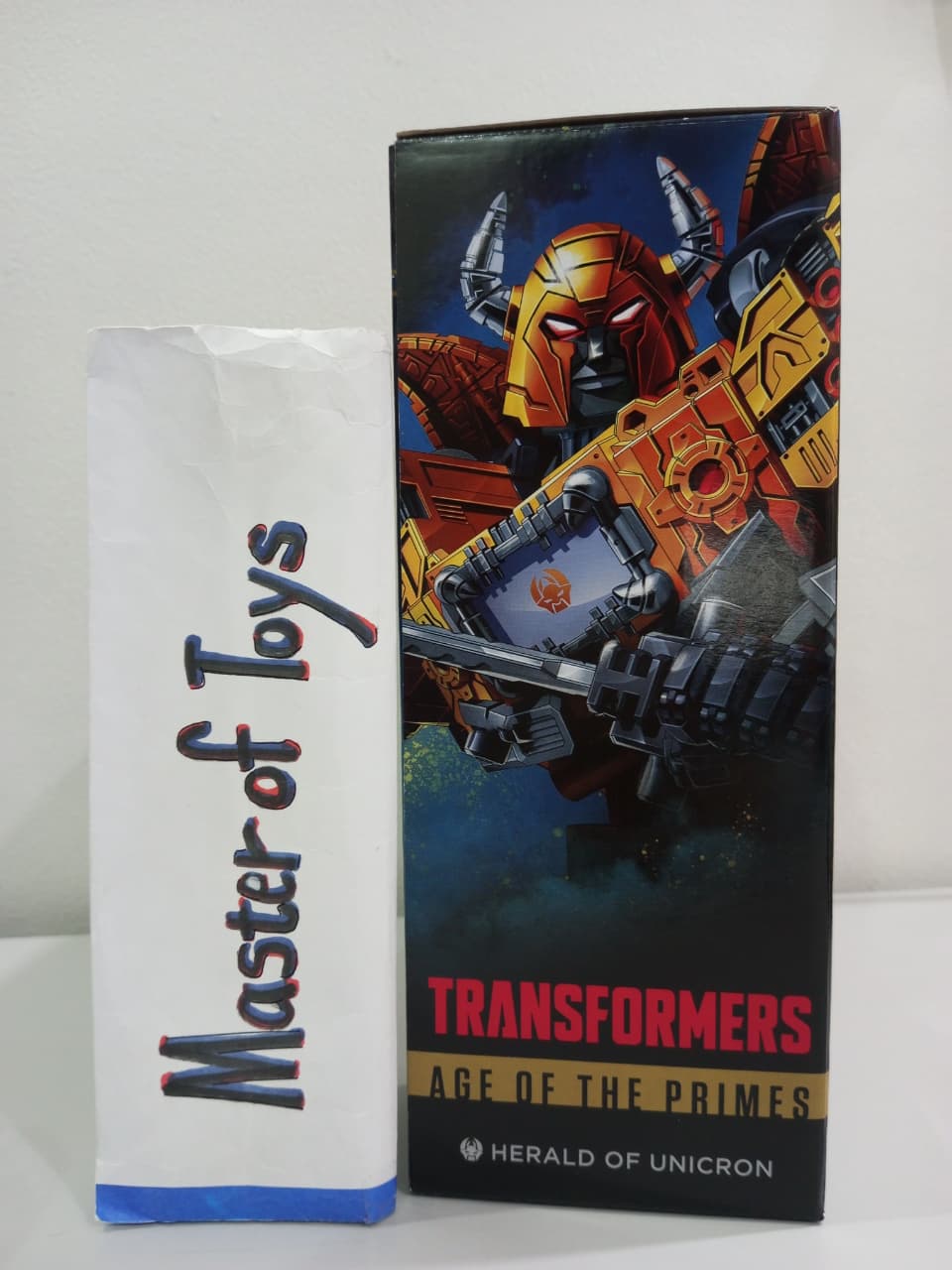 Hasbro Transformers Age of the Primes Herald Of Unicron - Ready Stock