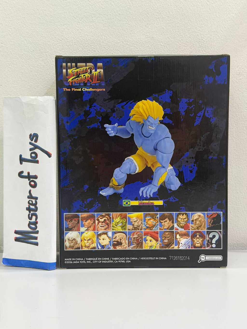 Jadatoys Ultra Street Fighter II The Final Challengers Blanka Fluorescent version - Ready Stock