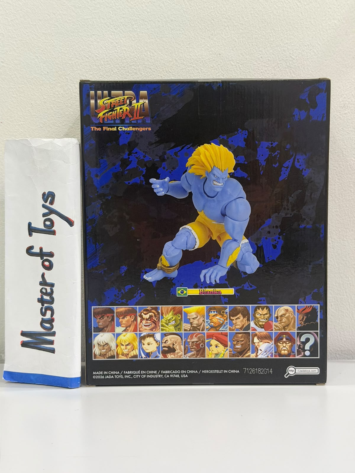 Jadatoys Ultra Street Fighter II The Final Challengers Blanka Fluorescent version - Ready Stock