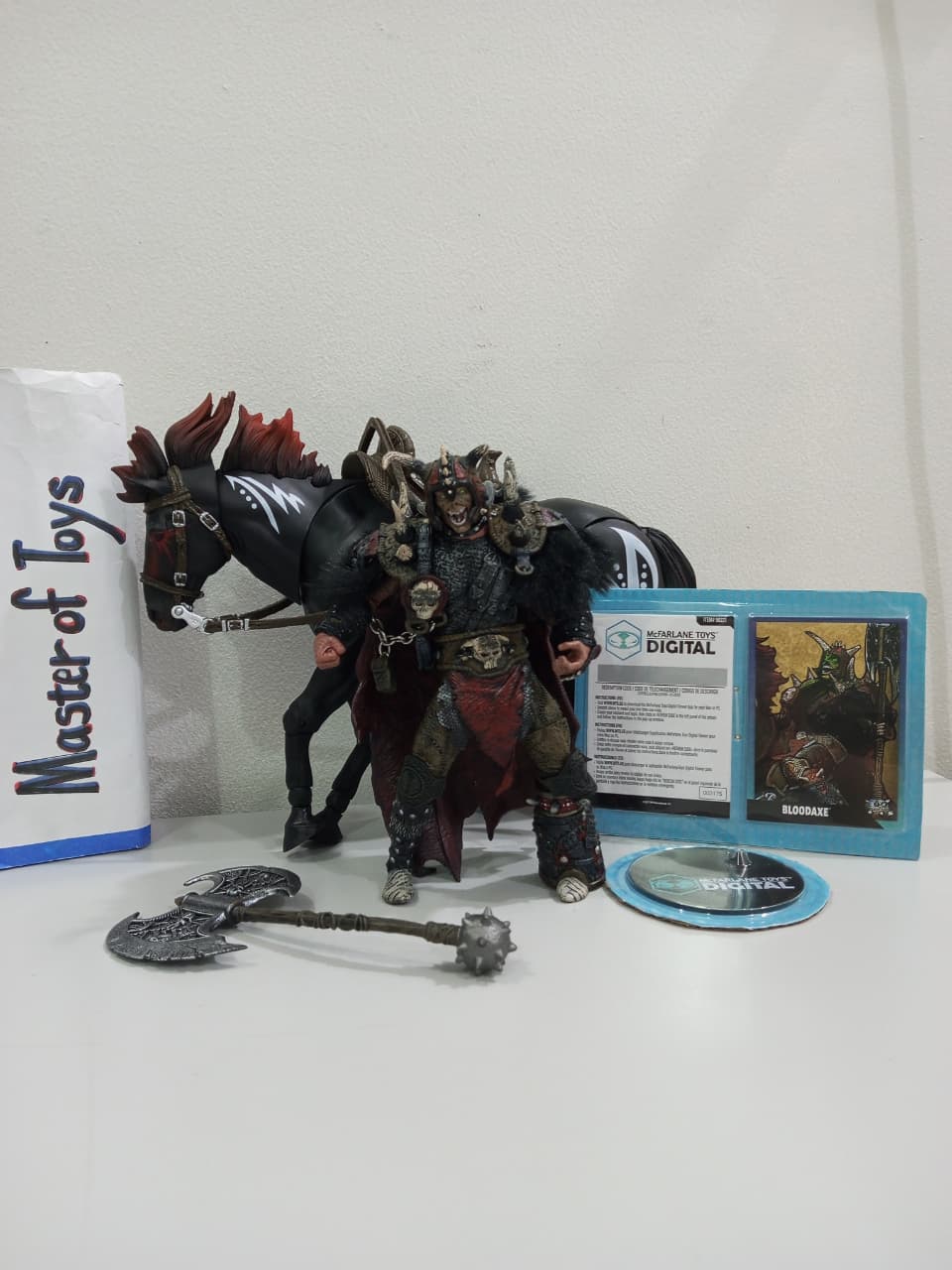 McFarlane Digital Spawn Bloodaxe (Spawn: The Dark Ages) Only No Box - Ready Stock