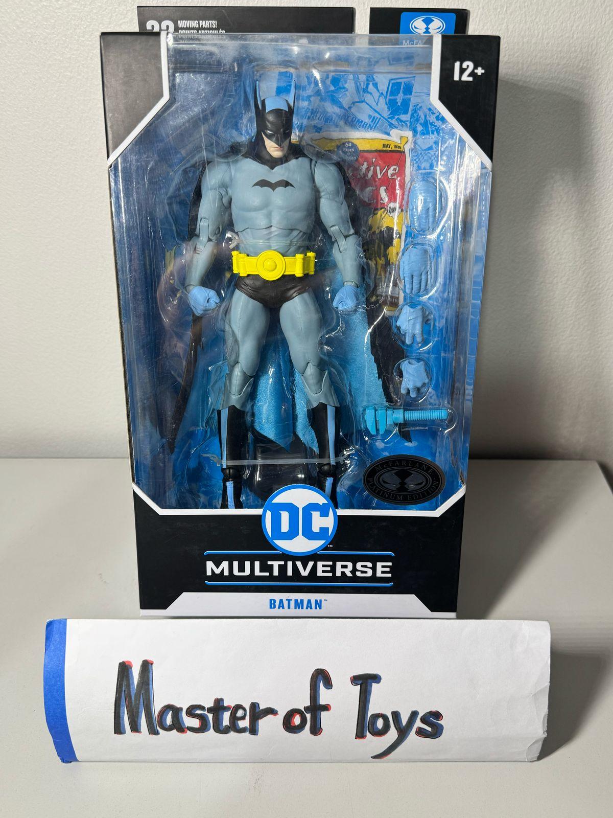 McFarlane DC Multiverse Batman (Detective Comics #27) Platinum Edition - Ready Stock