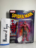 Hasbro Marvel Legends Spiderman Ben Reilly Black Suit BIB - Ready Stock