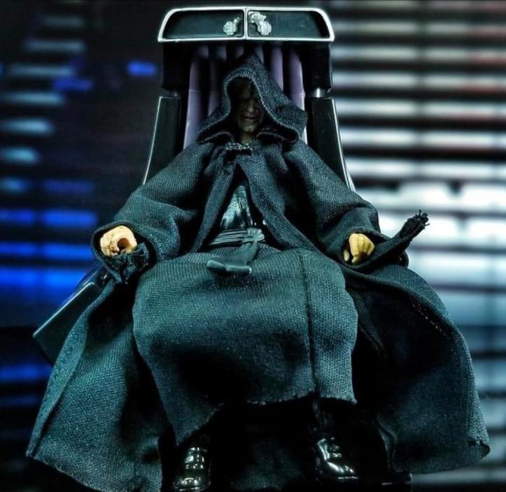 Hasbro Star Wars The Black Series Emperor Palpatine & Throne - Ready Stock