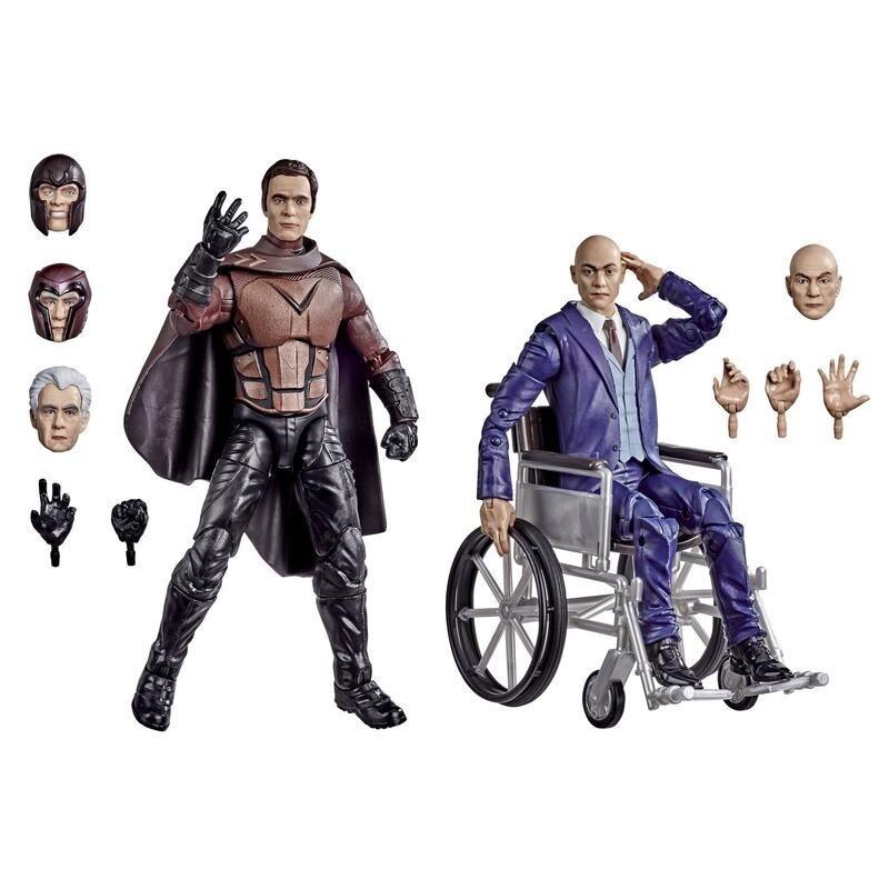 Hasbro Marvel Legends X-Men Movie Magneto & Professor X Charles ready stock
