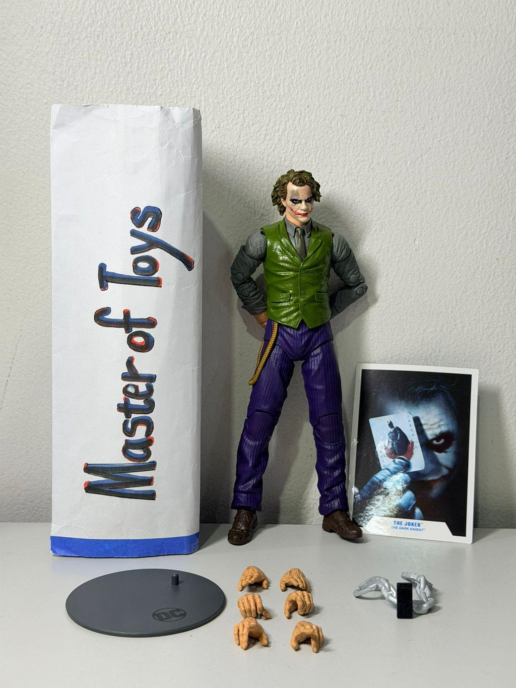 McFarlane DC Multiverse The Joker Interrogation Room The Dark Knight Only No Box - Ready Stock