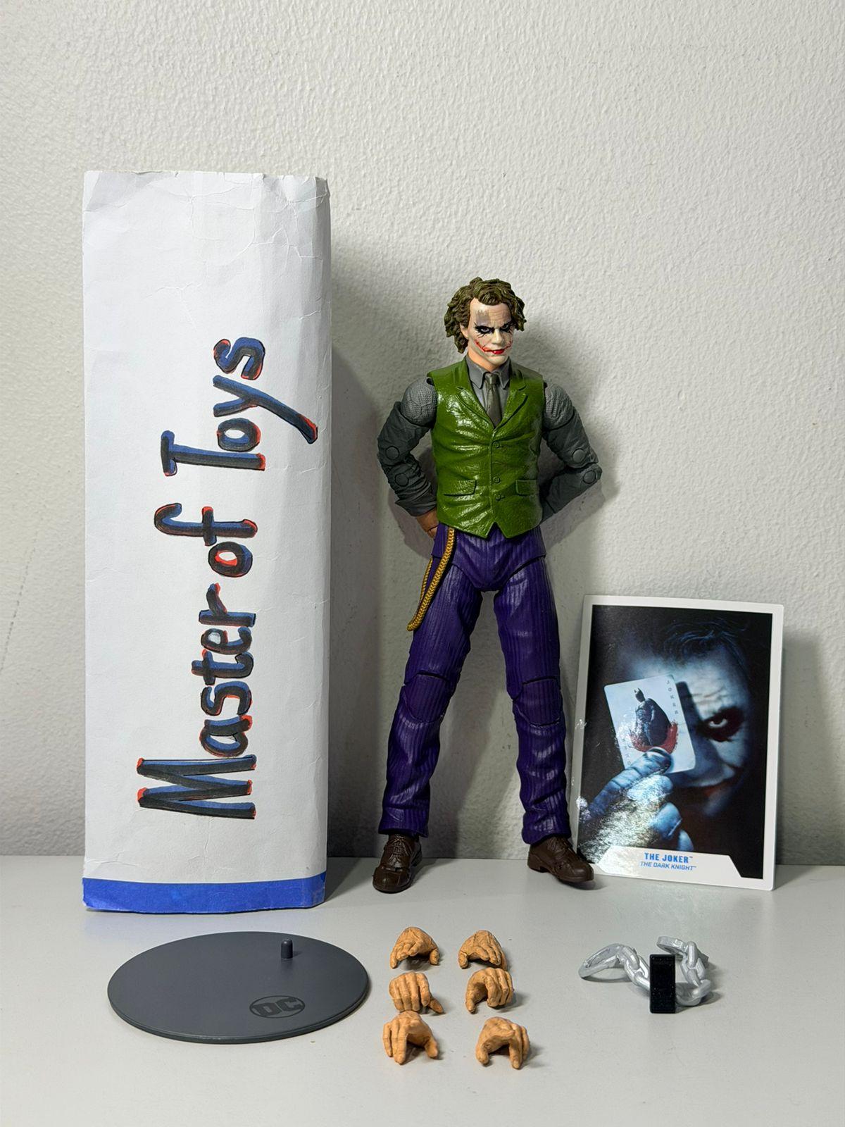 McFarlane DC Multiverse The Joker Interrogation Room The Dark Knight Only No Box - Ready Stock