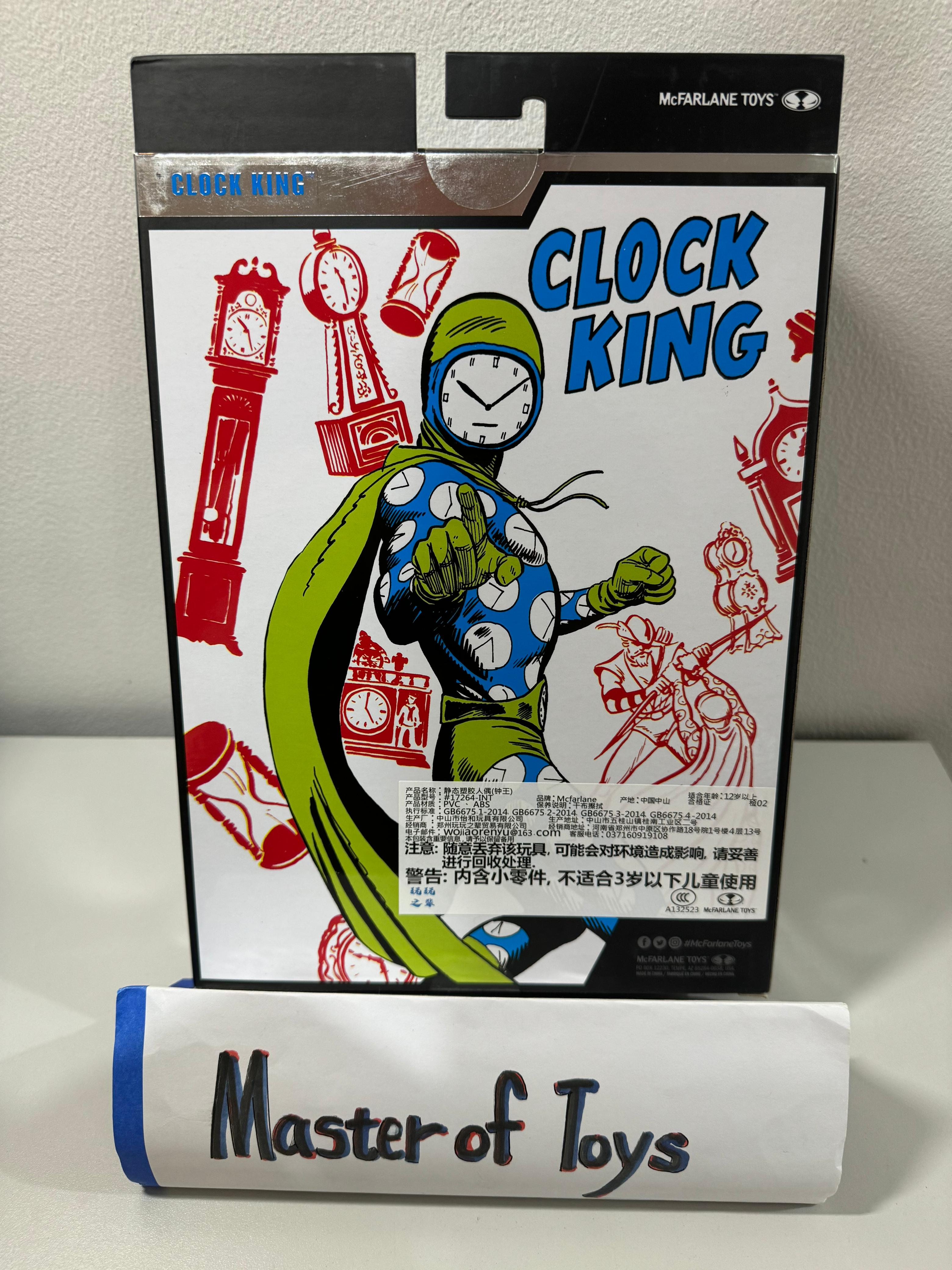 McFarlane DC Multiverse Clock King #18 McFarlane Collector Edition - Ready Stock
