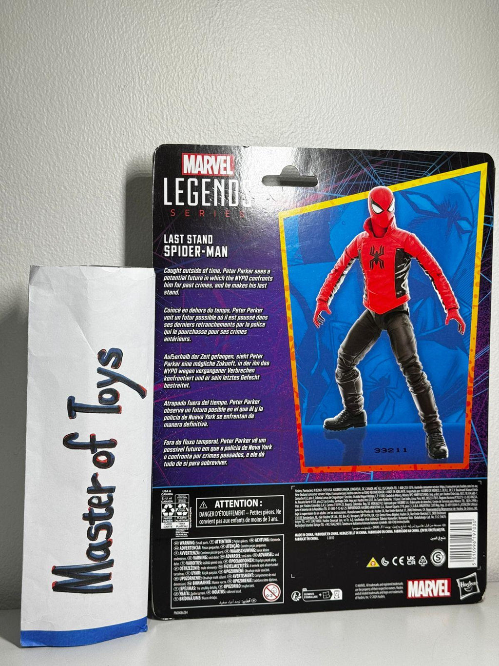 Hasbro Marvel Legends Last Stand Spider-Man Peter Parker BIB - Ready Stock