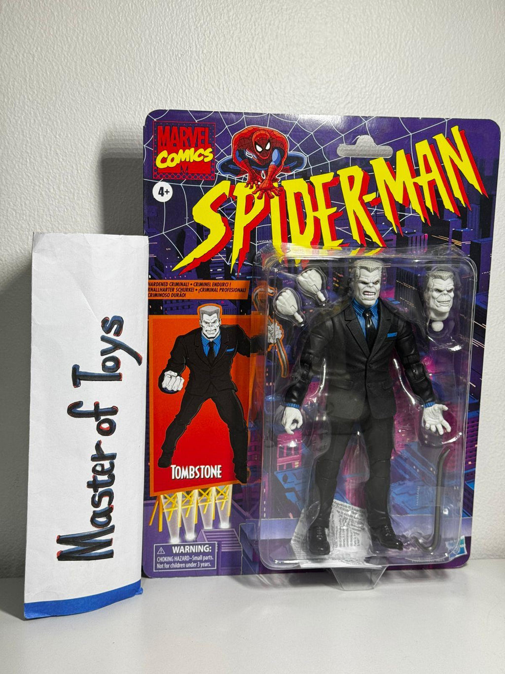 Hasbro Marvel Comics Spiderman Tombstone BIB - Ready Stock