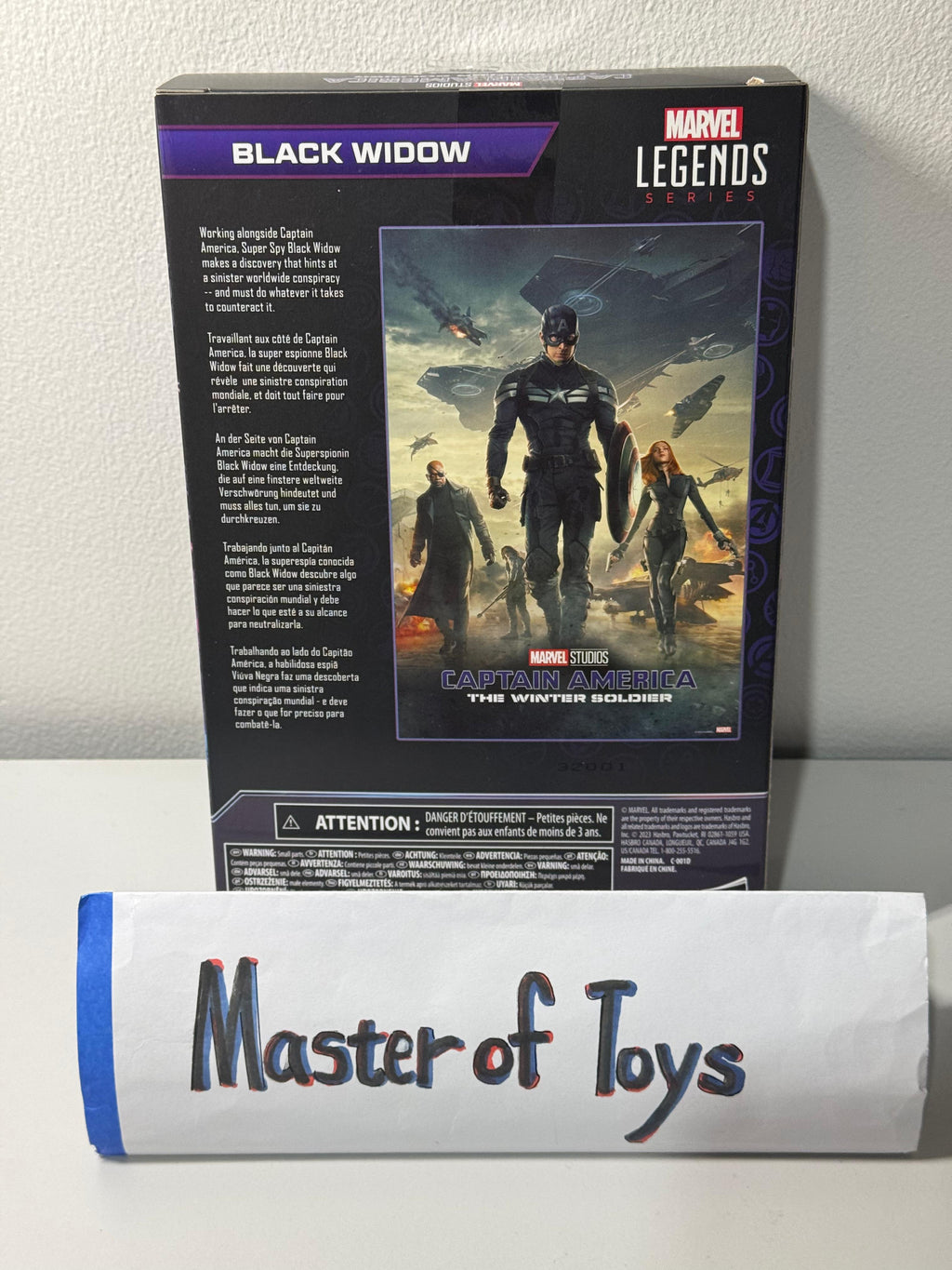 Hasbro Marvel Legends The Infinity Saga Black Widow Captain America The Winter Soldier - Ready Stock