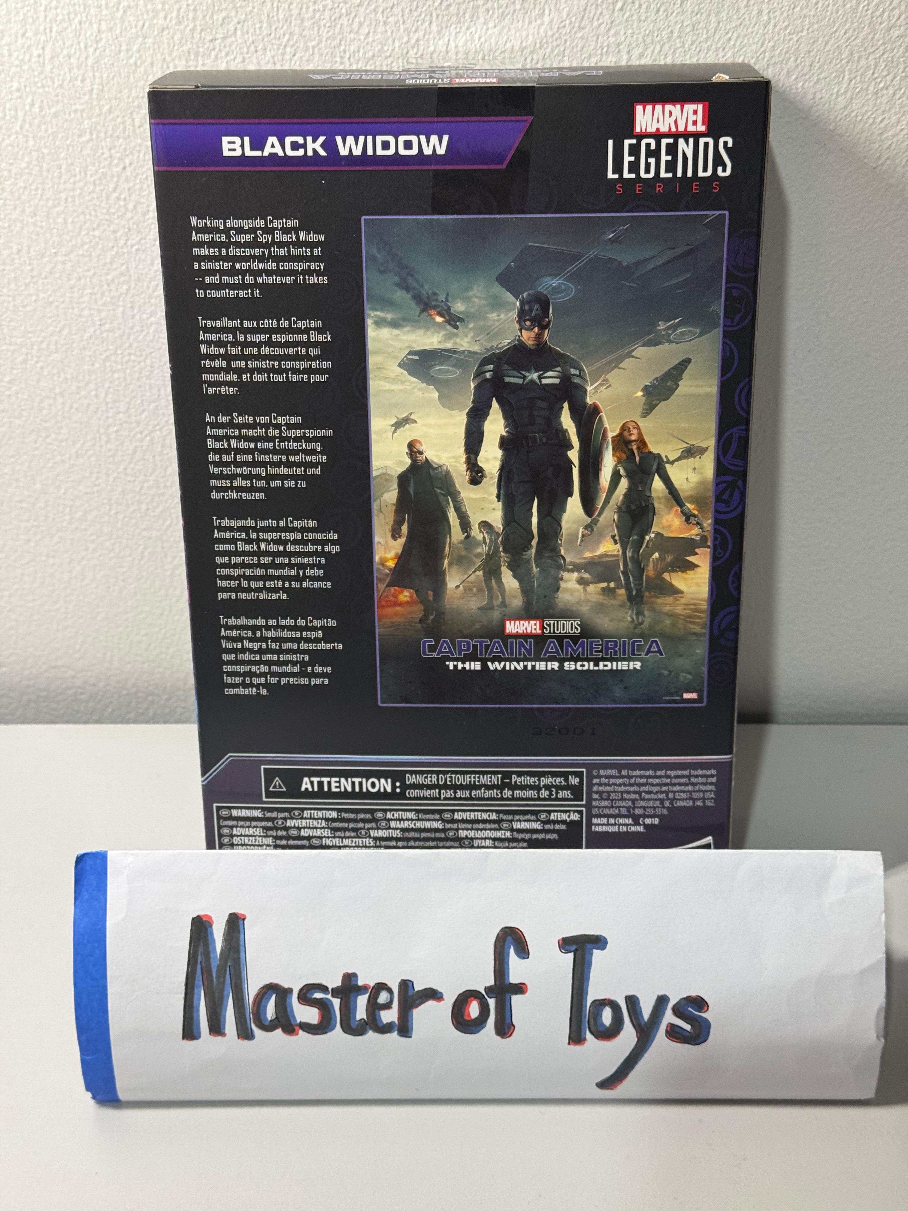 Hasbro Marvel Legends The Infinity Saga Black Widow Captain America The Winter Soldier - Ready Stock