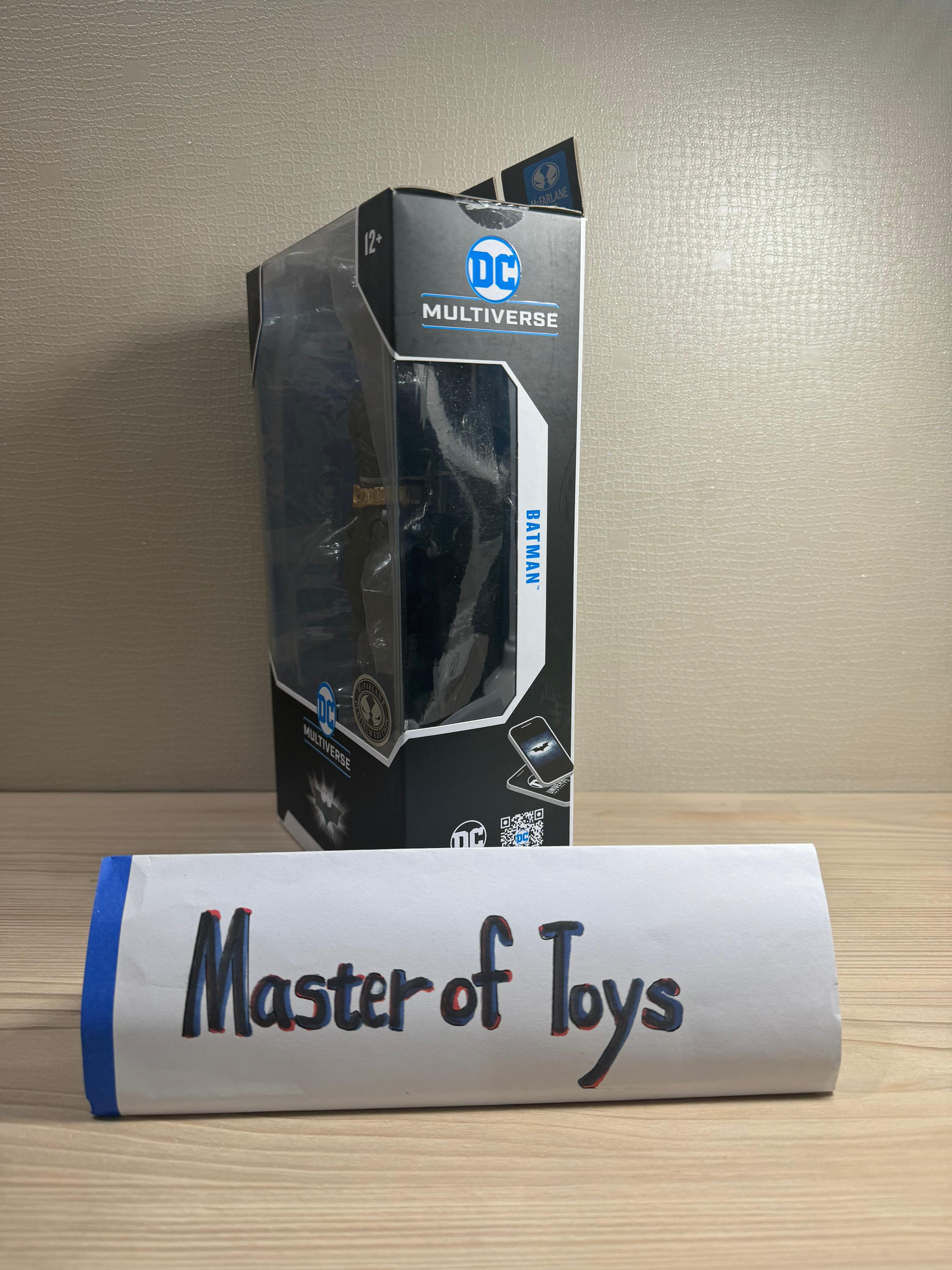 McFarlane DC Multiverse The Dark Knight Trilogy Batman ( Hong Kong Sky Dive ) The Dark Knight Platinum Edition - Ready Stock