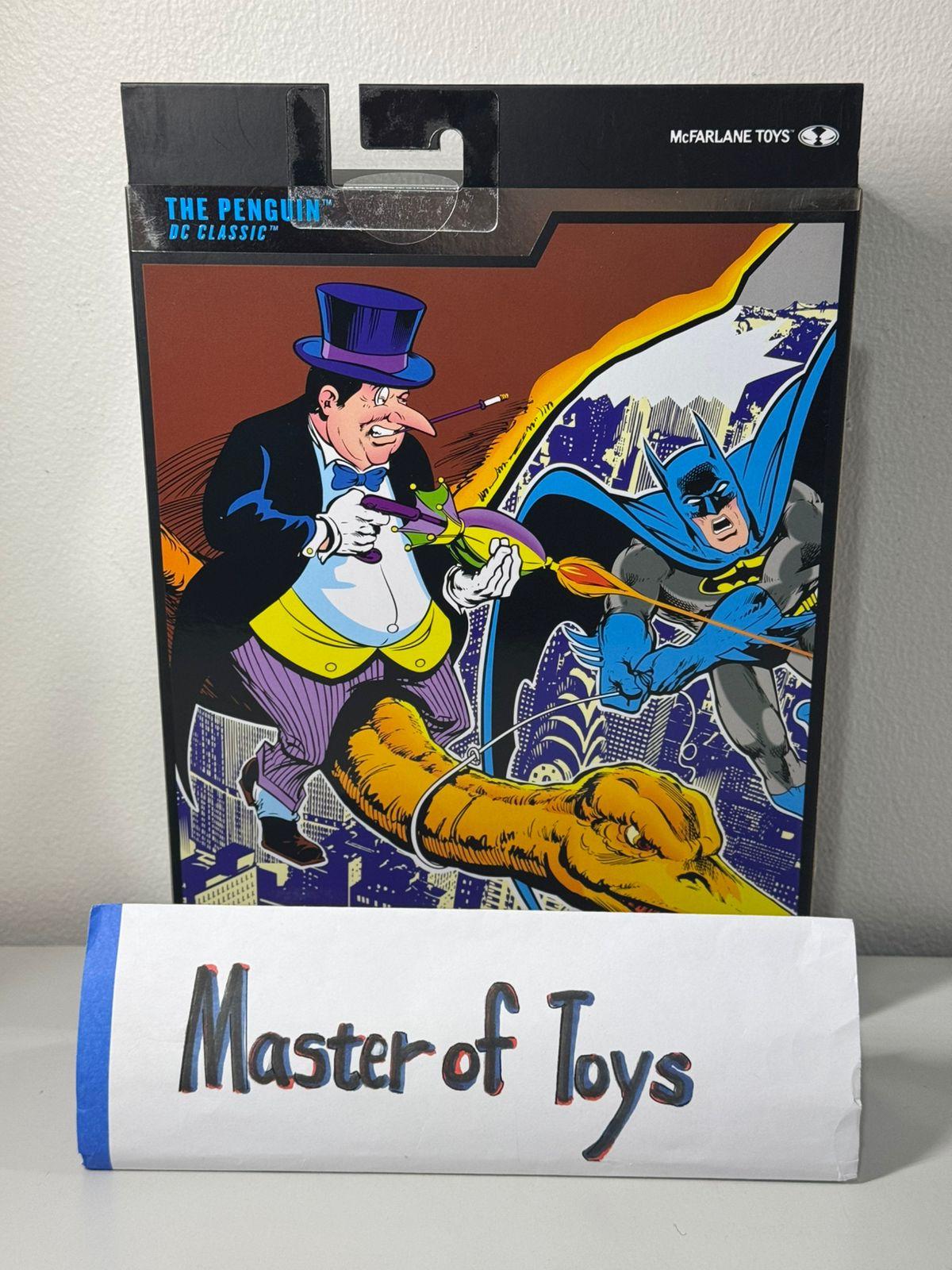 McFarlane Collector Edition DC Multiverse The Penguin (DC Classic) #12 Platinum Edition - Ready Stock