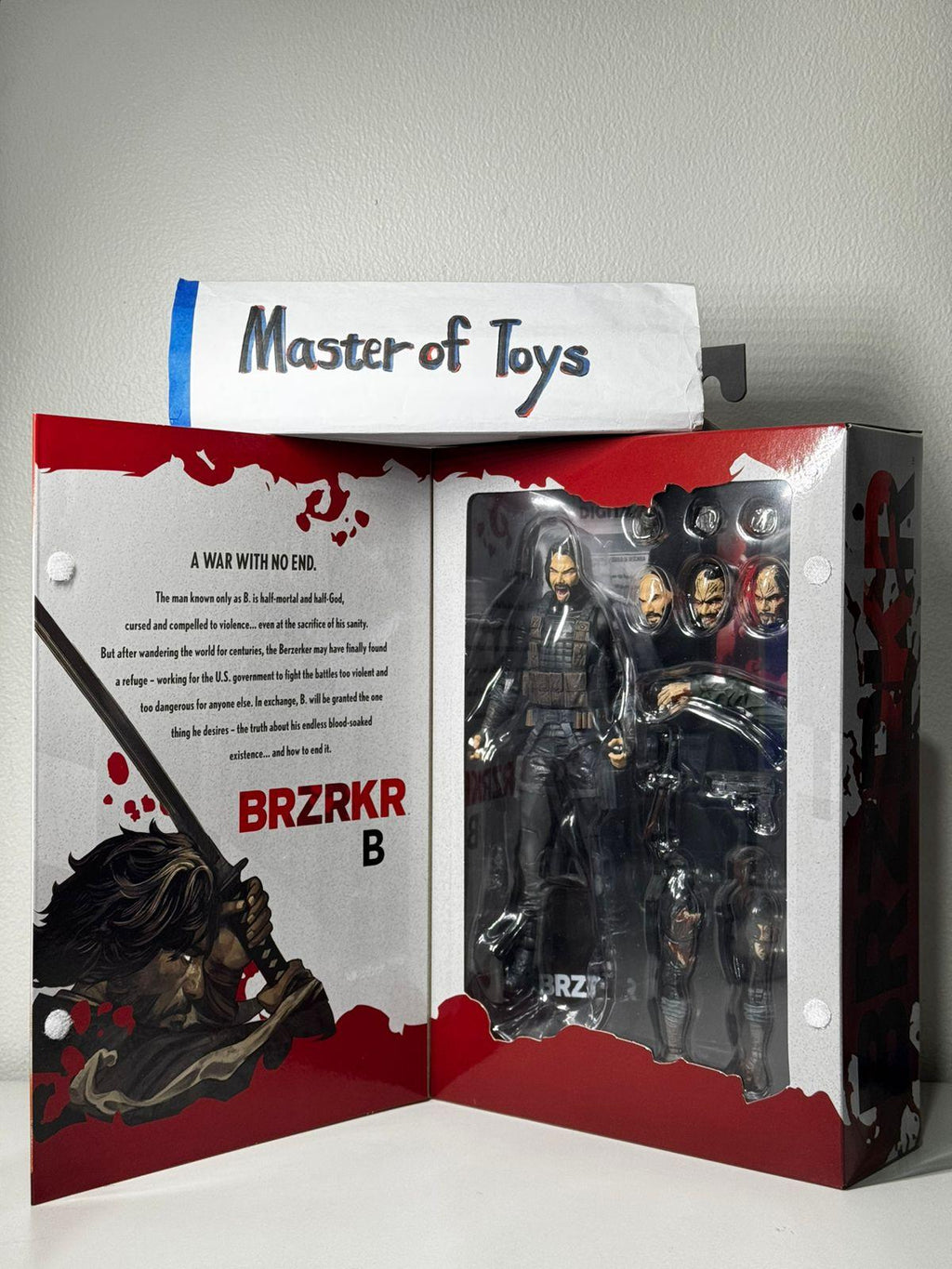 McFarlane DC Direct BRZRKR B Created By Keanu Reeves - Ready Stock