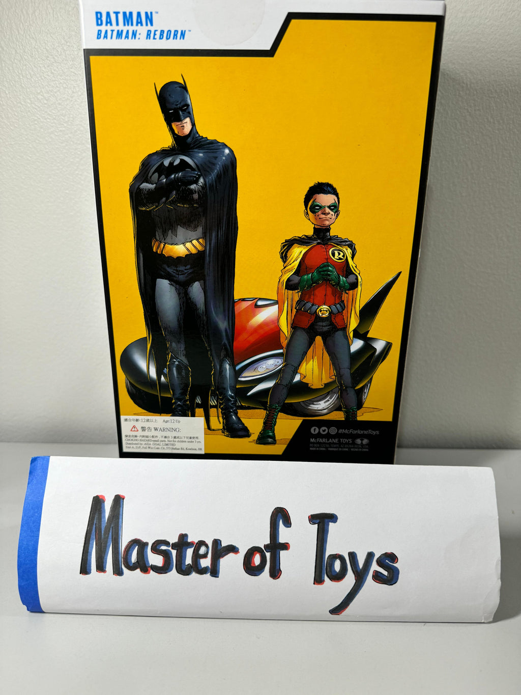 McFarlane DC Multiverse Batman (Batman: Reborn) Platinum Edition - Ready Stock