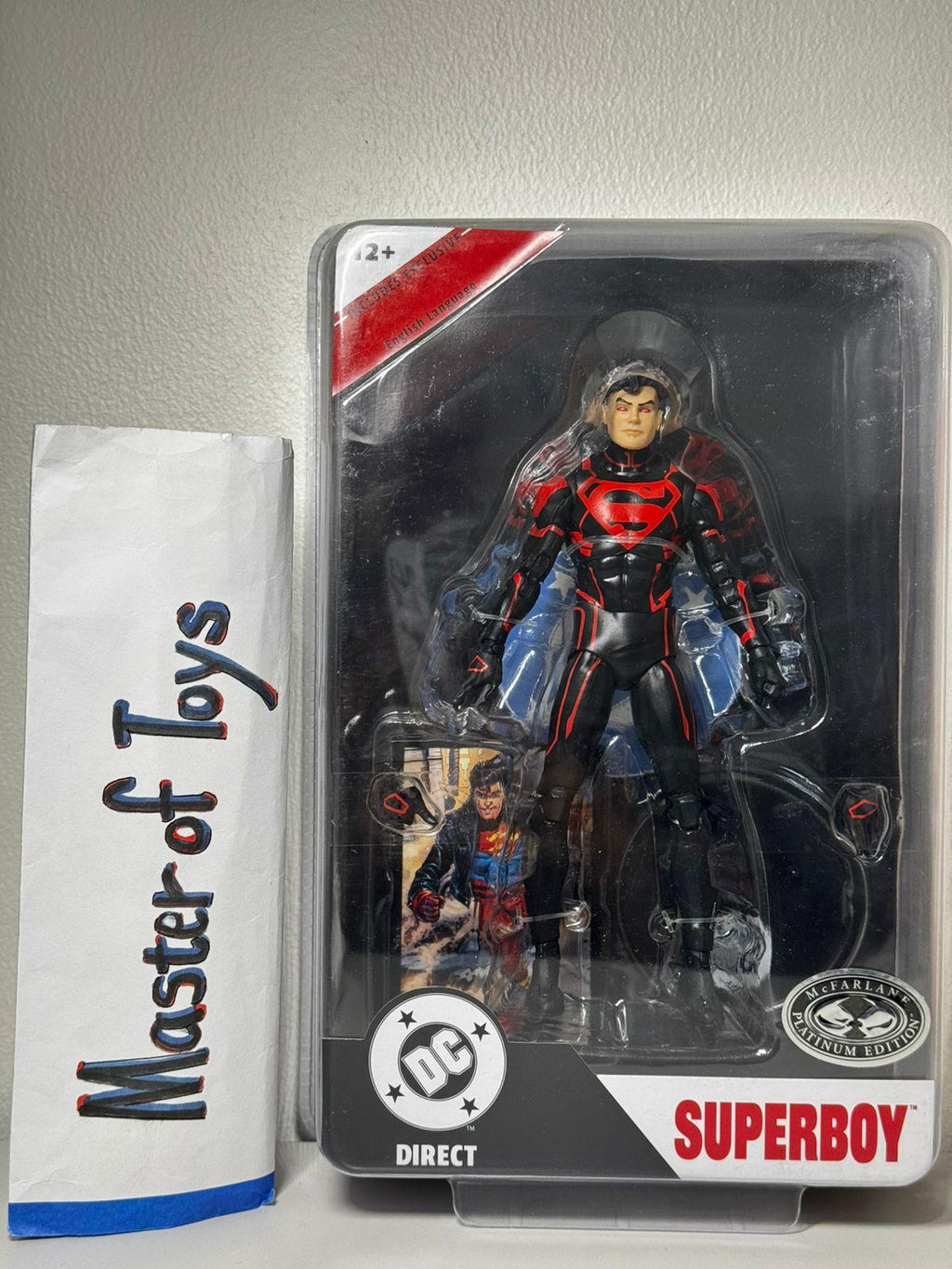 McFarlane DC Direct Superboy No Comic Book Platinum Edition - Ready Stock
