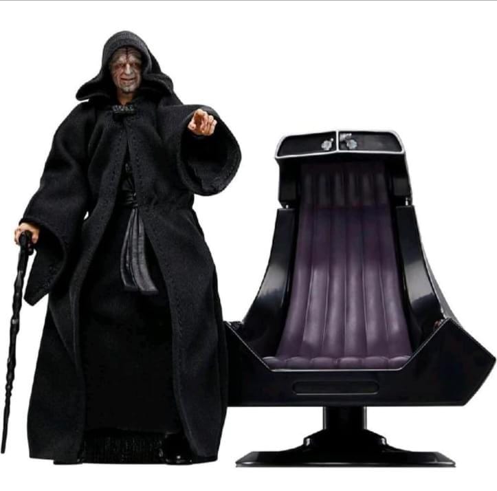 Hasbro Star Wars The Black Series Emperor Palpatine & Throne - Ready Stock