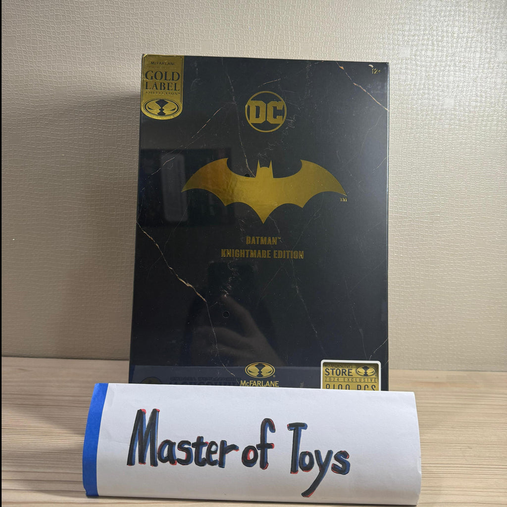 McFarlane DC Multiverse Batman Knightmare Edition Gold Label Authenticated Limited Edition - Ready Stock