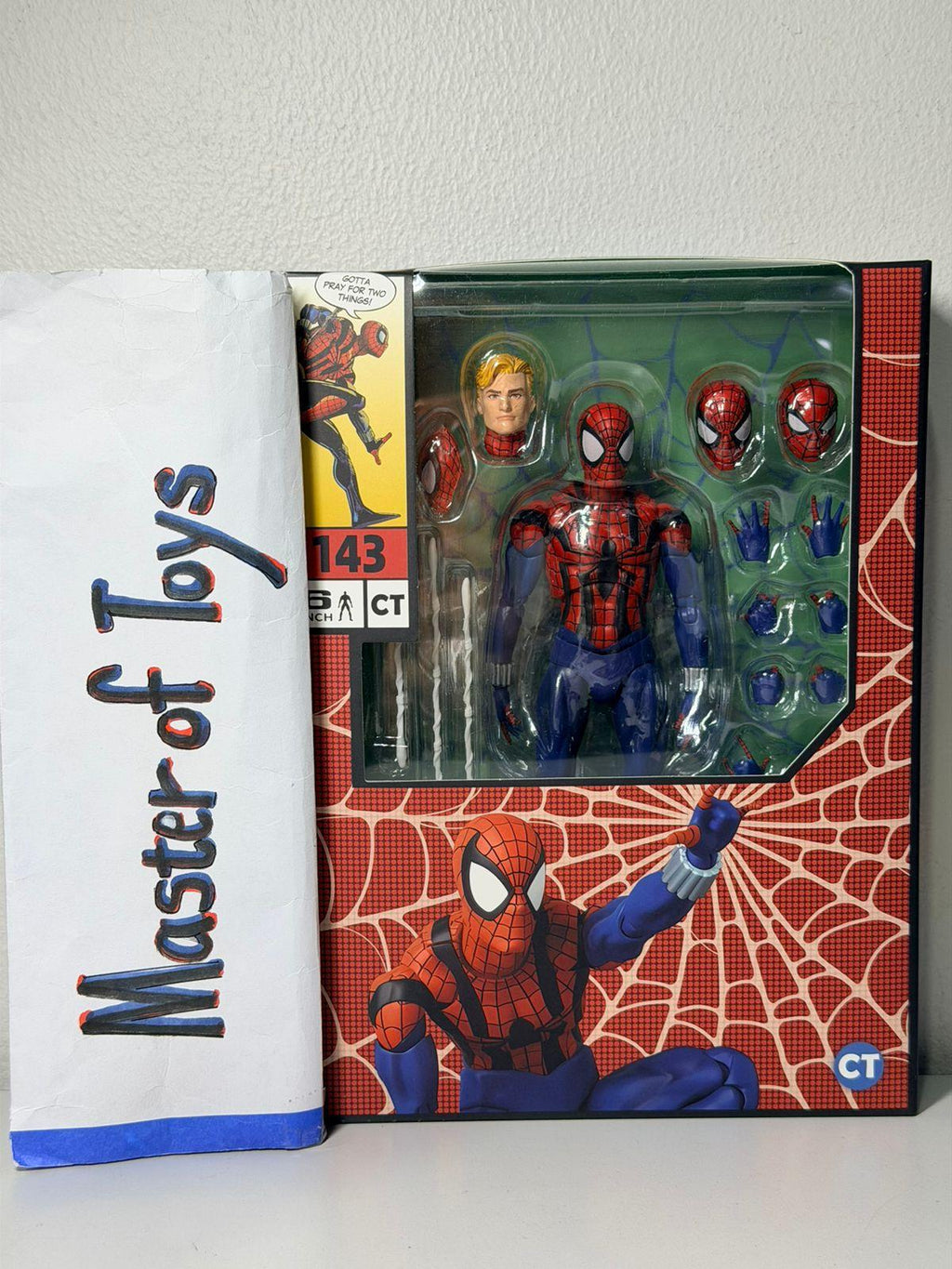 CT Toys Spiderman Ben Reilly 143 6 inch - Ready Stock