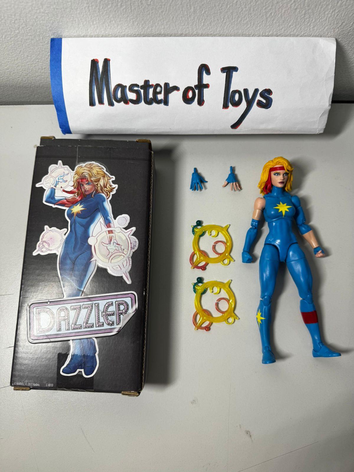 Hasbro Marvel Legends X-Men Mojoworld Dazzler Only BIB From 4 Packs- Ready Stock