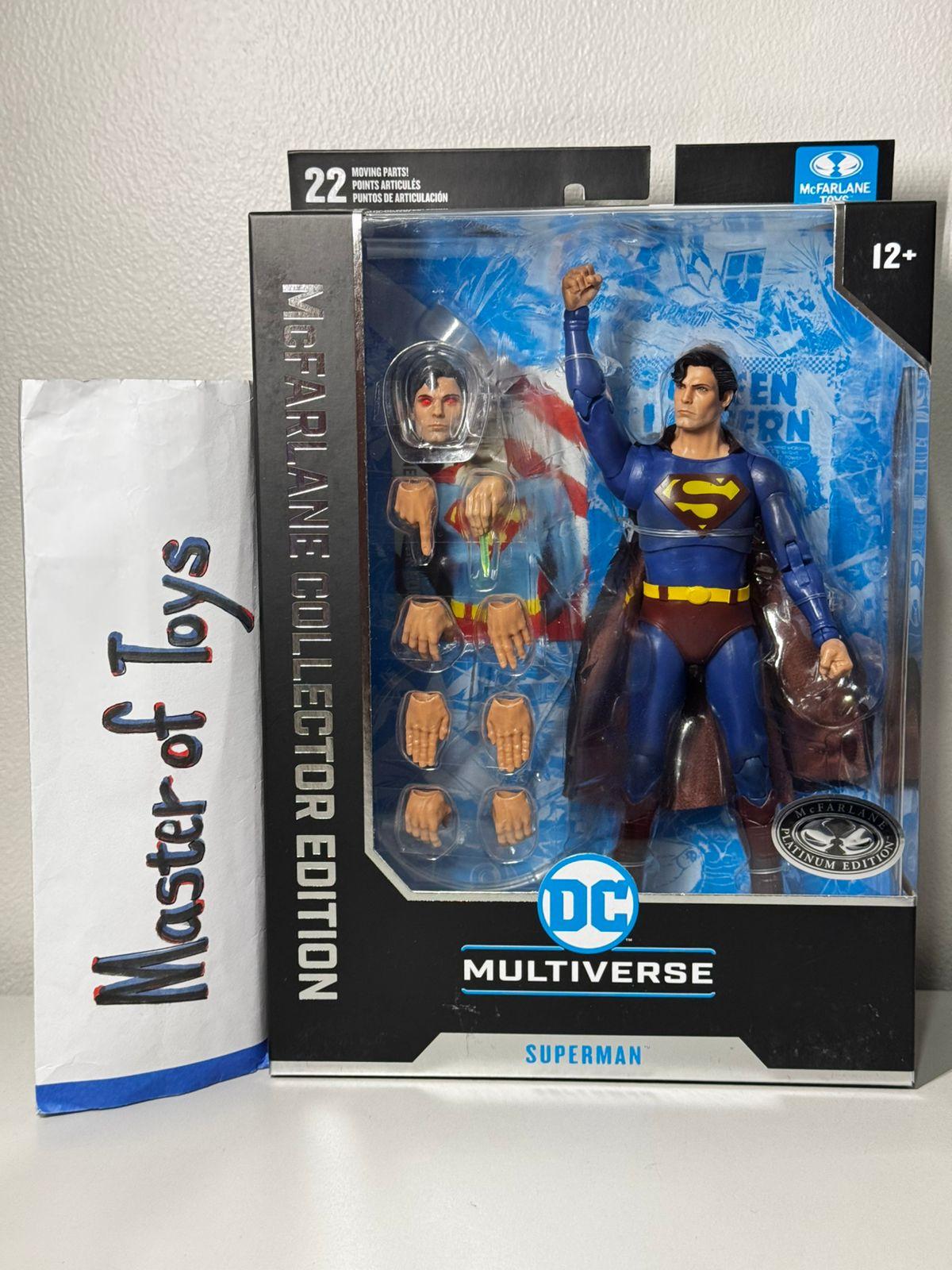 McFarlane Collector Edition DC Multiverse Superman (Superman: The Movie 1978) Christopher Reeve Platinum Edition - Ready Stock