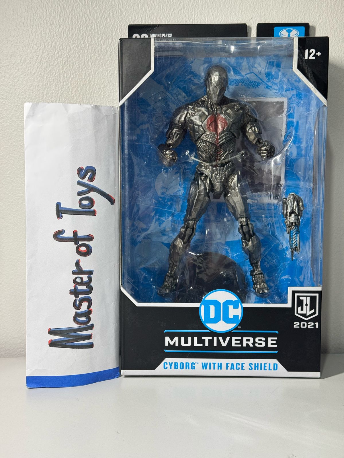 McFarlane DC Multiverse Cyborg with Face Shield (Justice League 2021) - Ready Stock