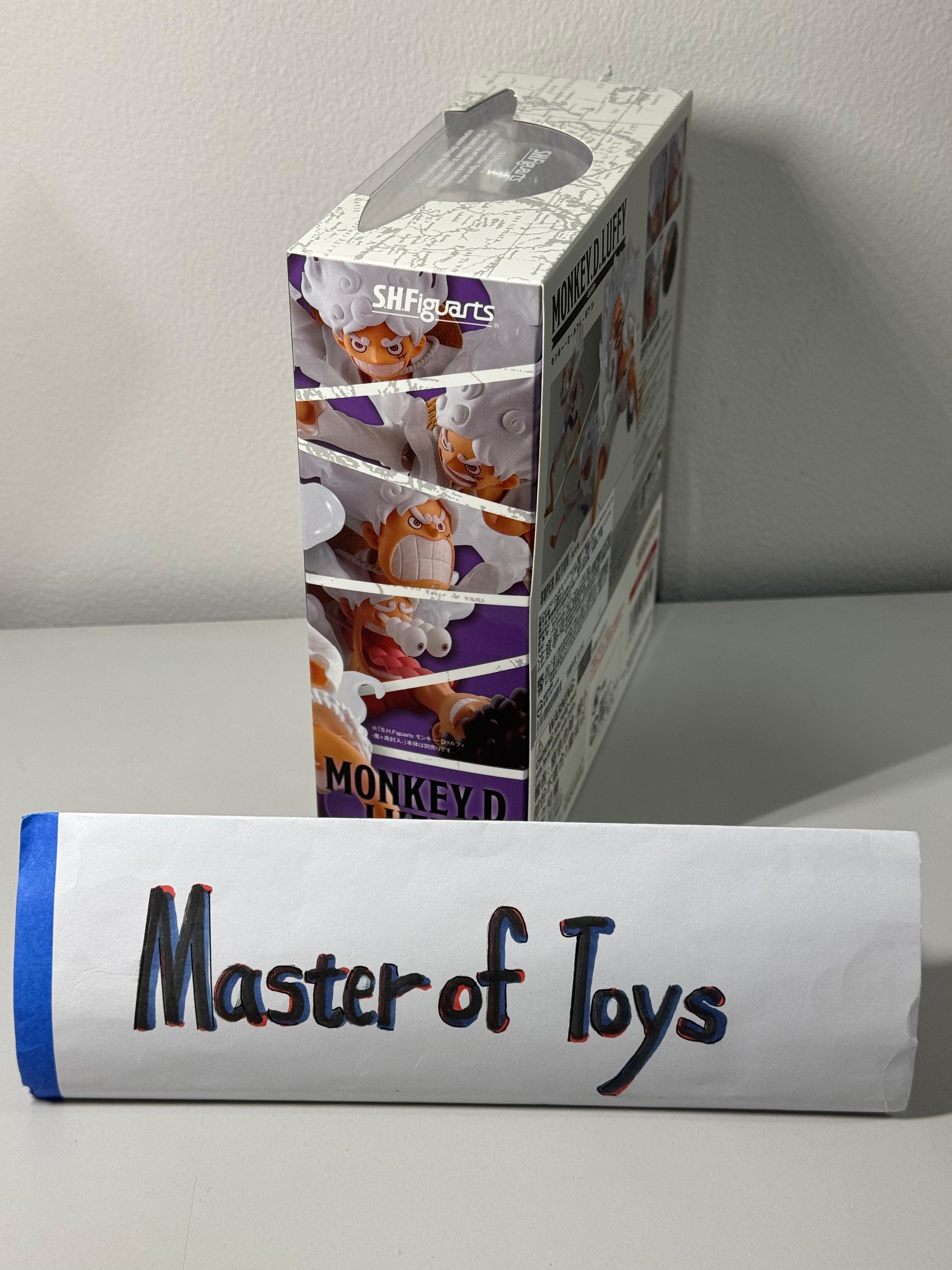 Bandai SHFiguarts Monkey D Luffy (Gear5) One Piece - Ready Stock