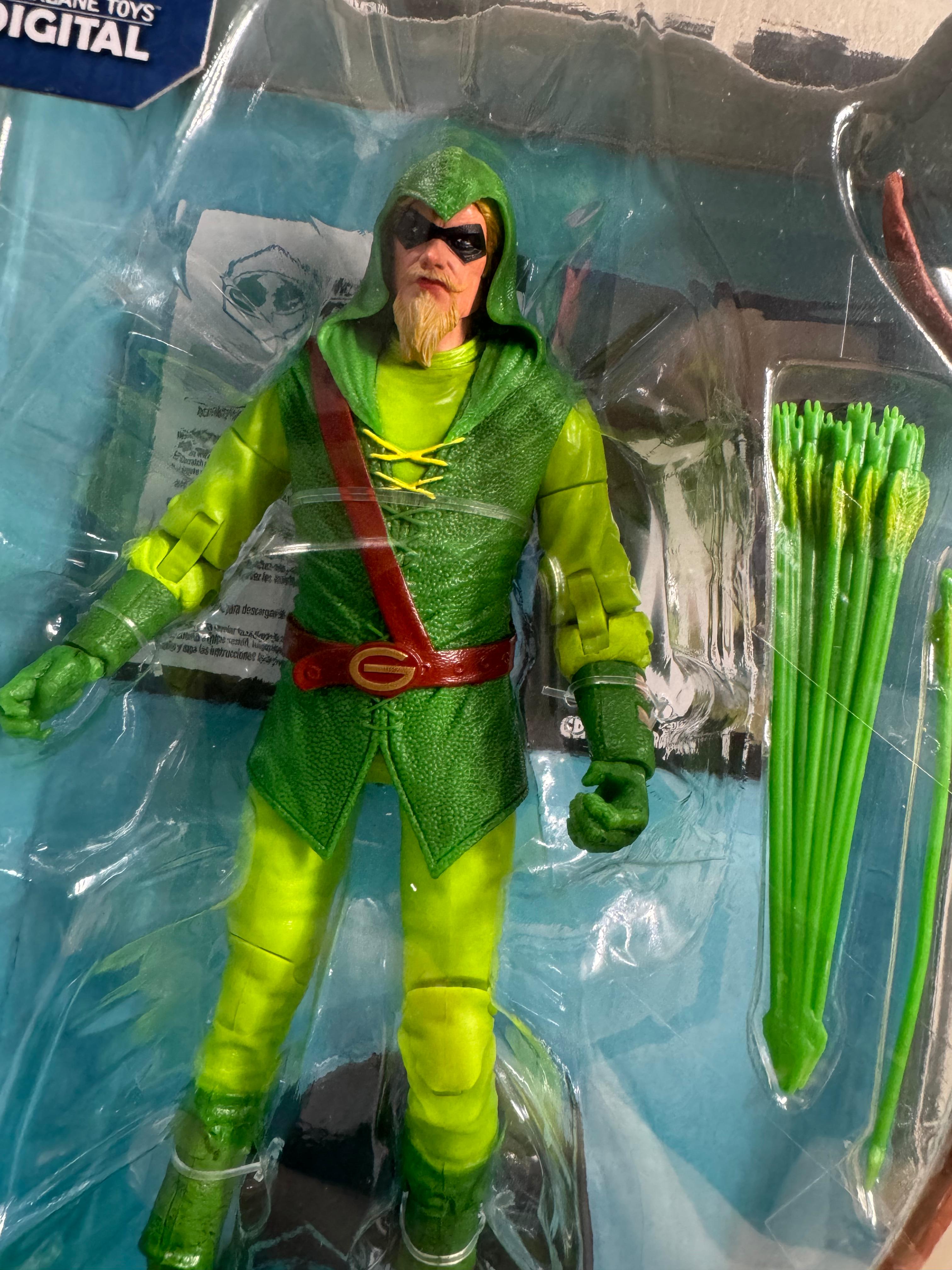 McFarlane Toys Digital DC Direct Green Arrow (Longbow Hunter) - Ready Stock