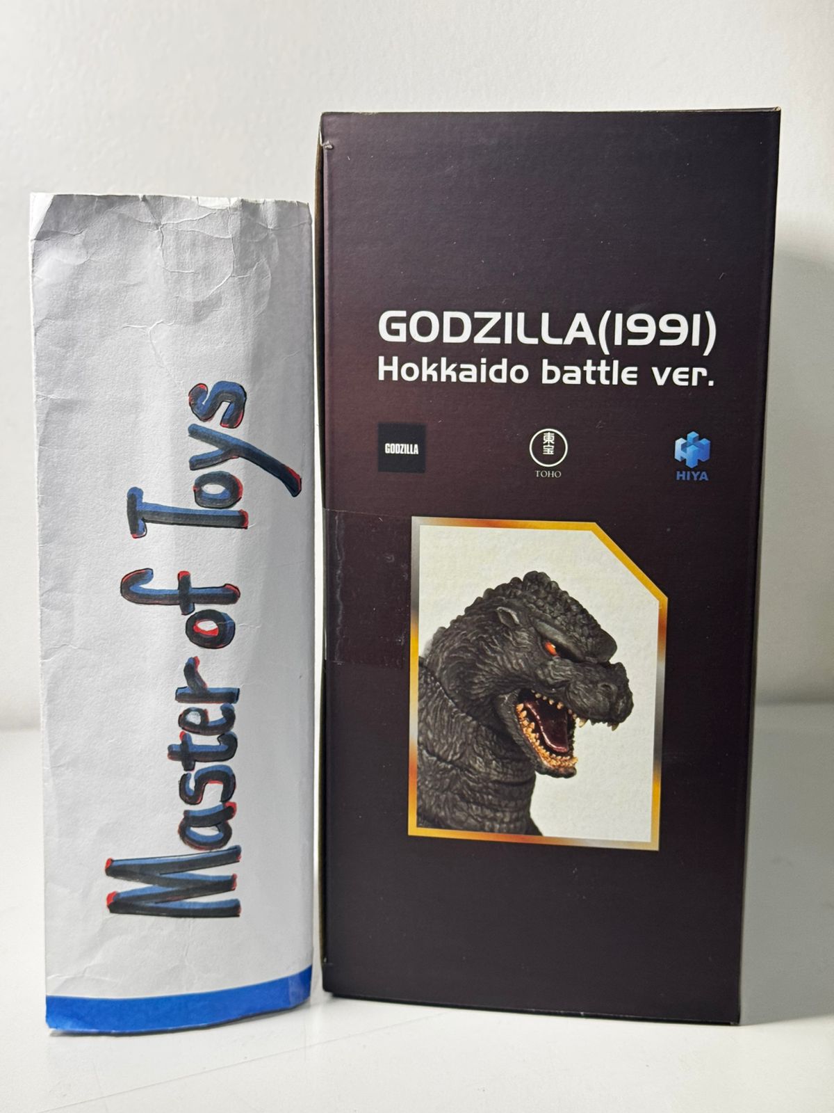 Hiya Exquisite Basic Godzilla vs King Ghidorah Godzilla 1991 Hokkaido battle Ver - Ready Stock