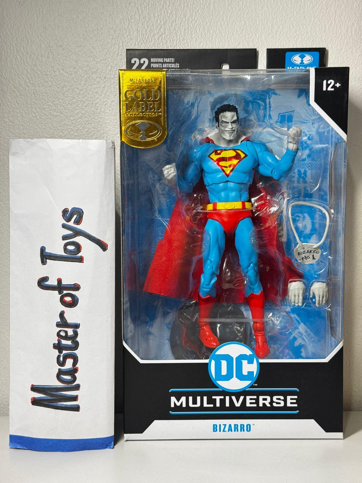 McFarlane DC Multiverse Bizarro (DC Classic) Gold Label - Ready Stock