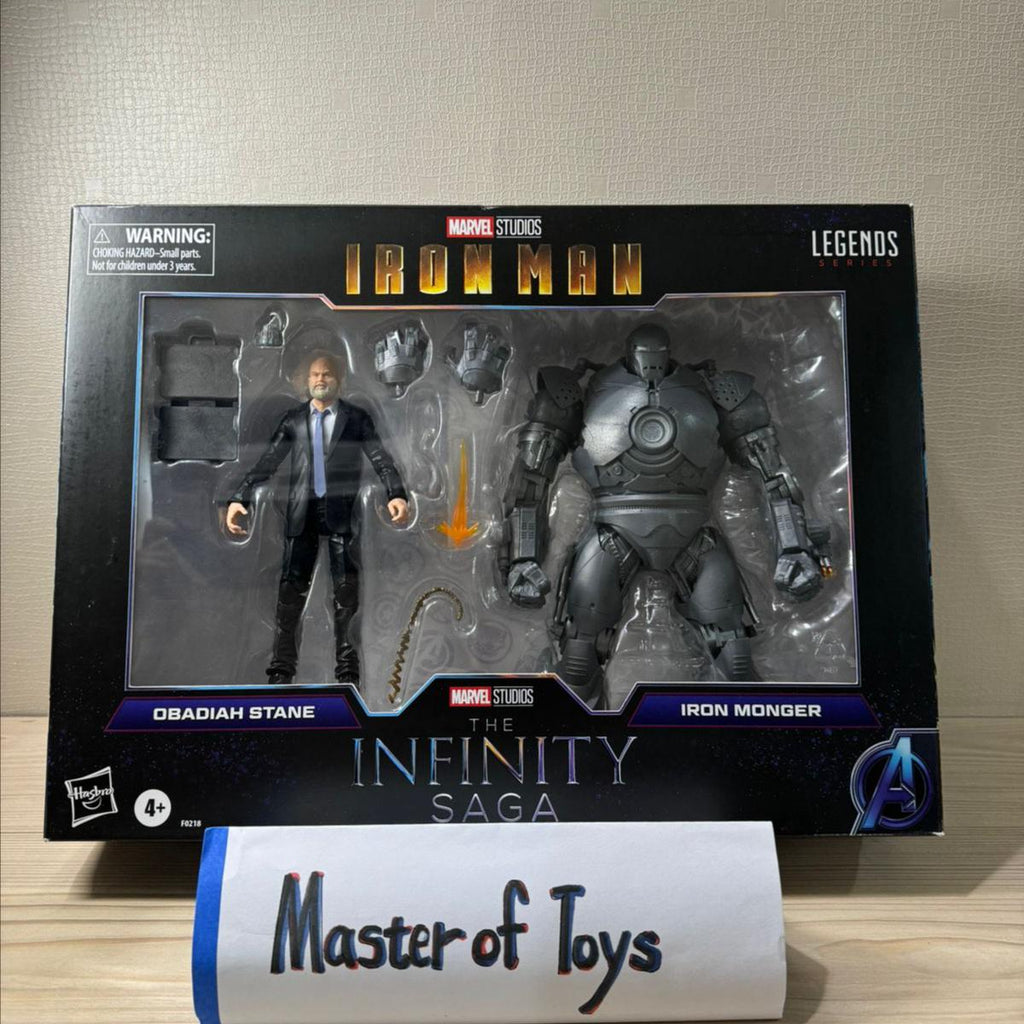 Hasbro Marvel Legends Series Ironman The Infinity Saga Iron Man Obadiah Stane Iron Monger - Ready Stock
