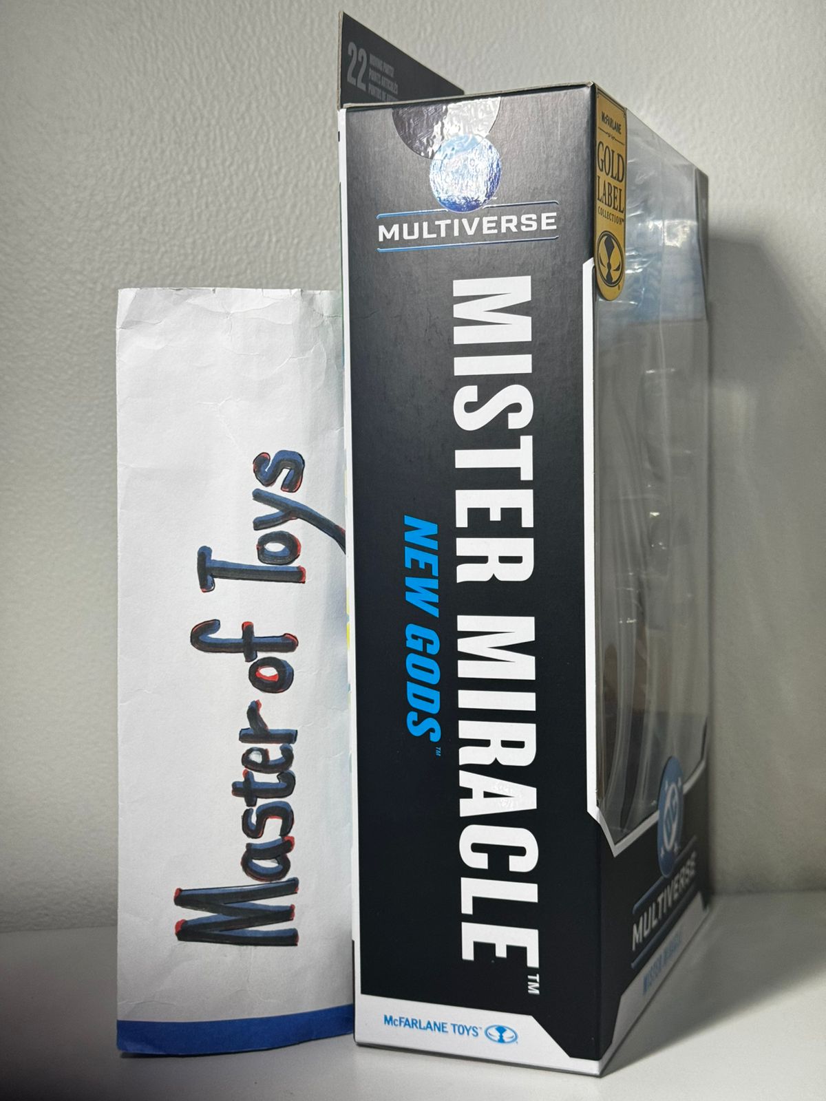 McFarlane DC Multiverse Mister Miracle (New Gods) Gold Label - Ready Stock