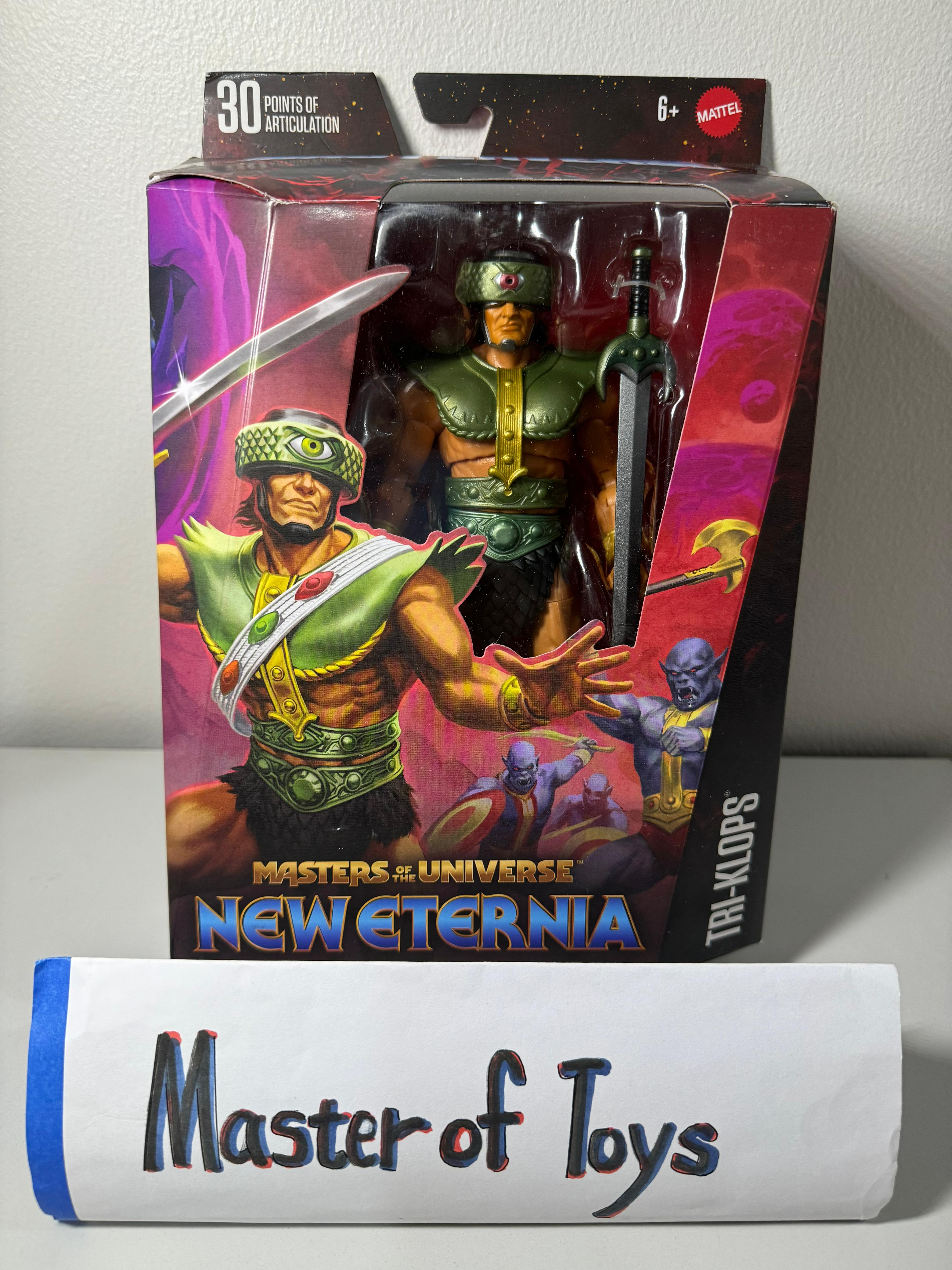 Mattel Masterverse Master of Universe New Eternia Tri-Klops - Ready Stock