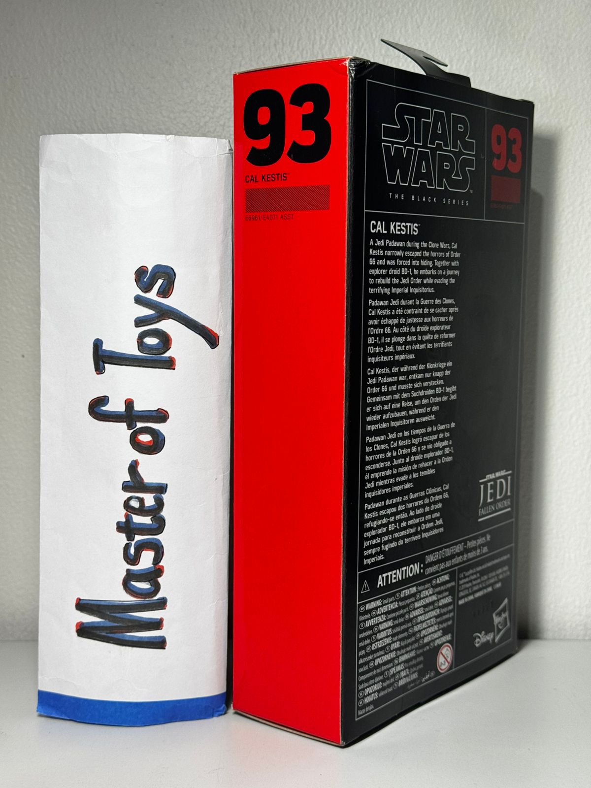 Hasbro Star Wars The Black Series Cal Kestis 93 Jedi Fallen Order - Ready Stock