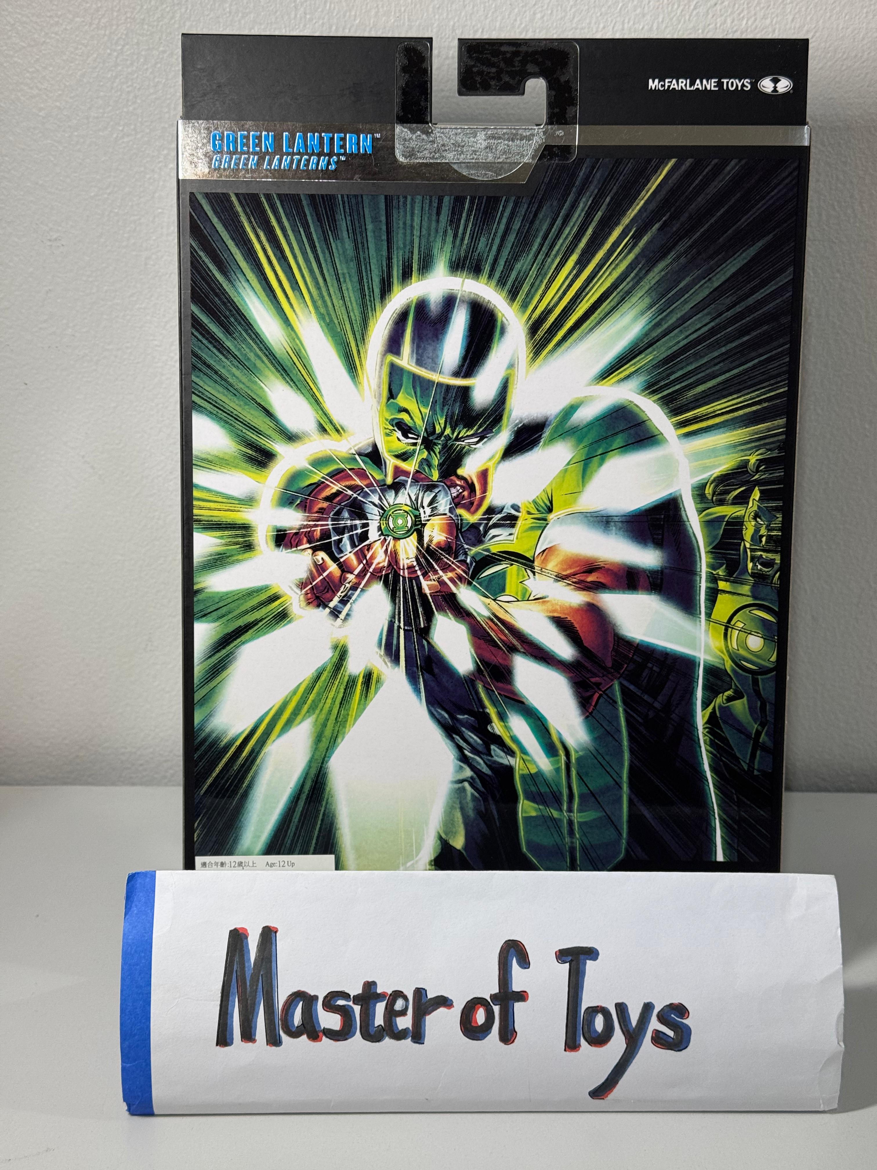 McFarlane Collector Edition DC Multiverse Green Lantern Baz (Green Lanterns) #26 Platinum Edition - Ready Stock