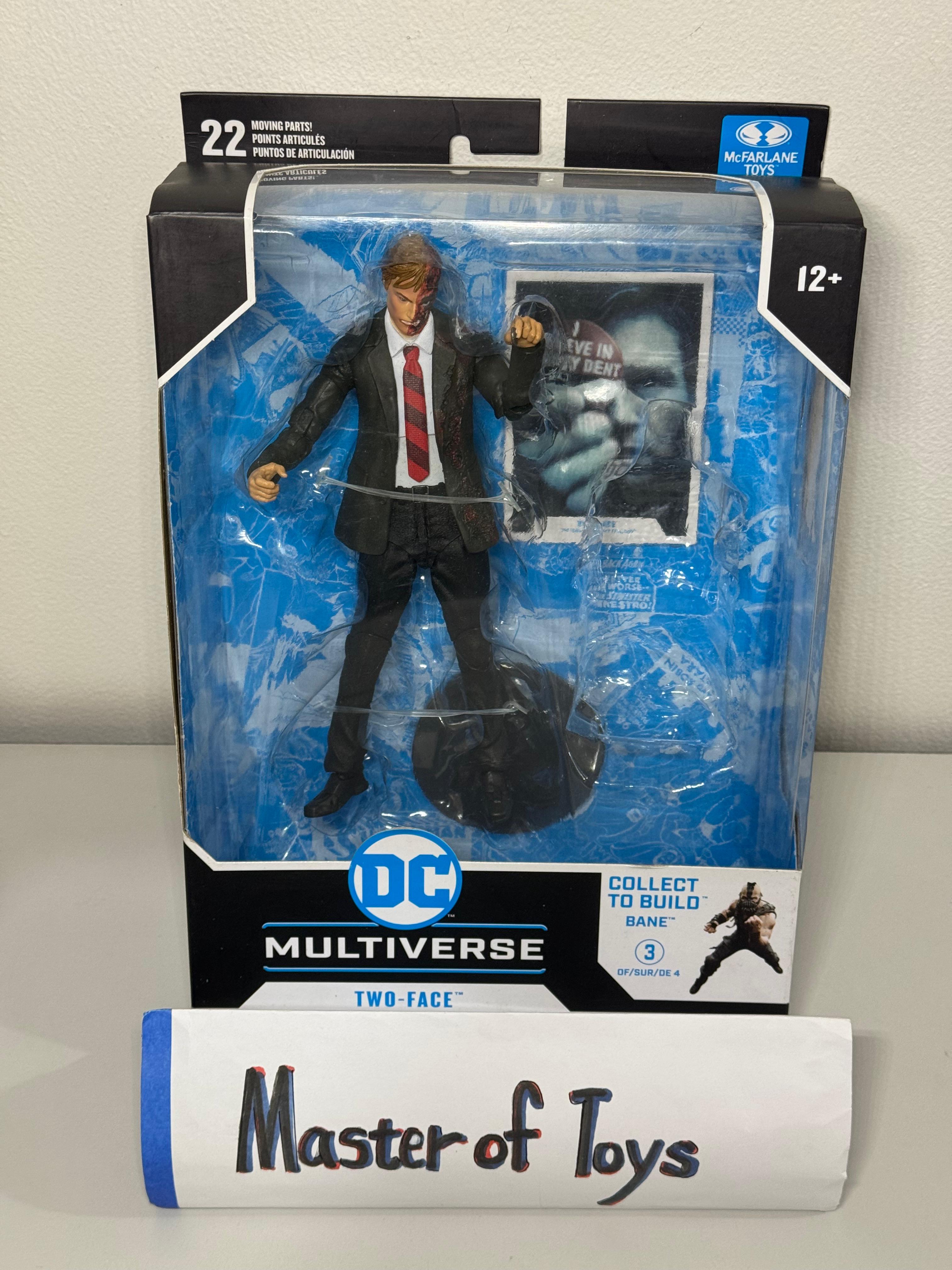 McFarlane DC Multiverse Two Face The Dark Knight Trilogy No CTB Bane - Ready Stock