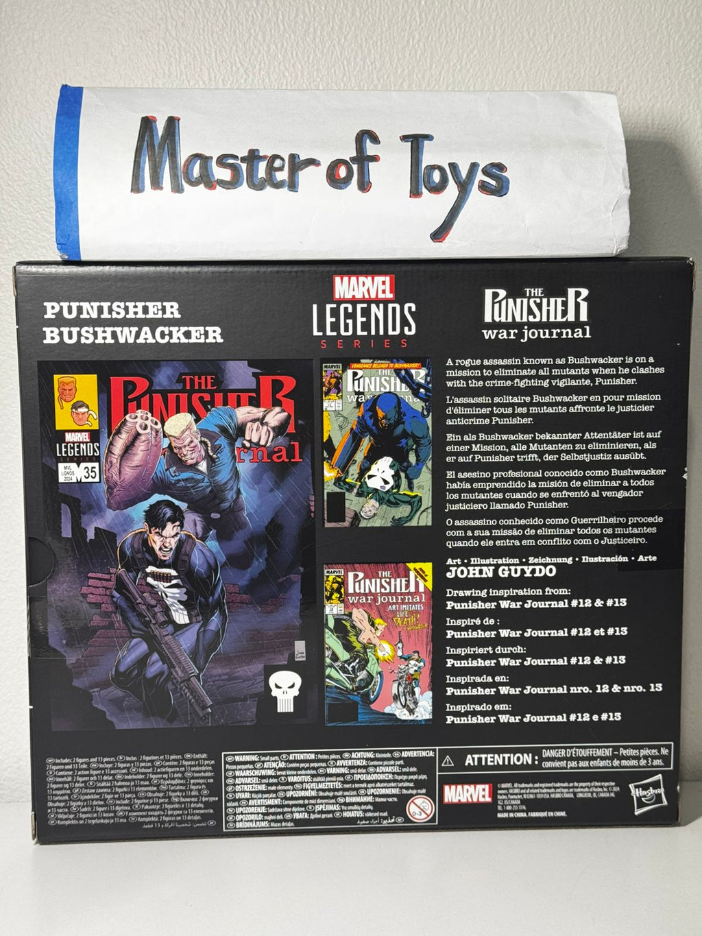 Hasbro Marvel Legends The Punisher War Journal Punisher | Bushwacker 2 Packs - Ready Stock