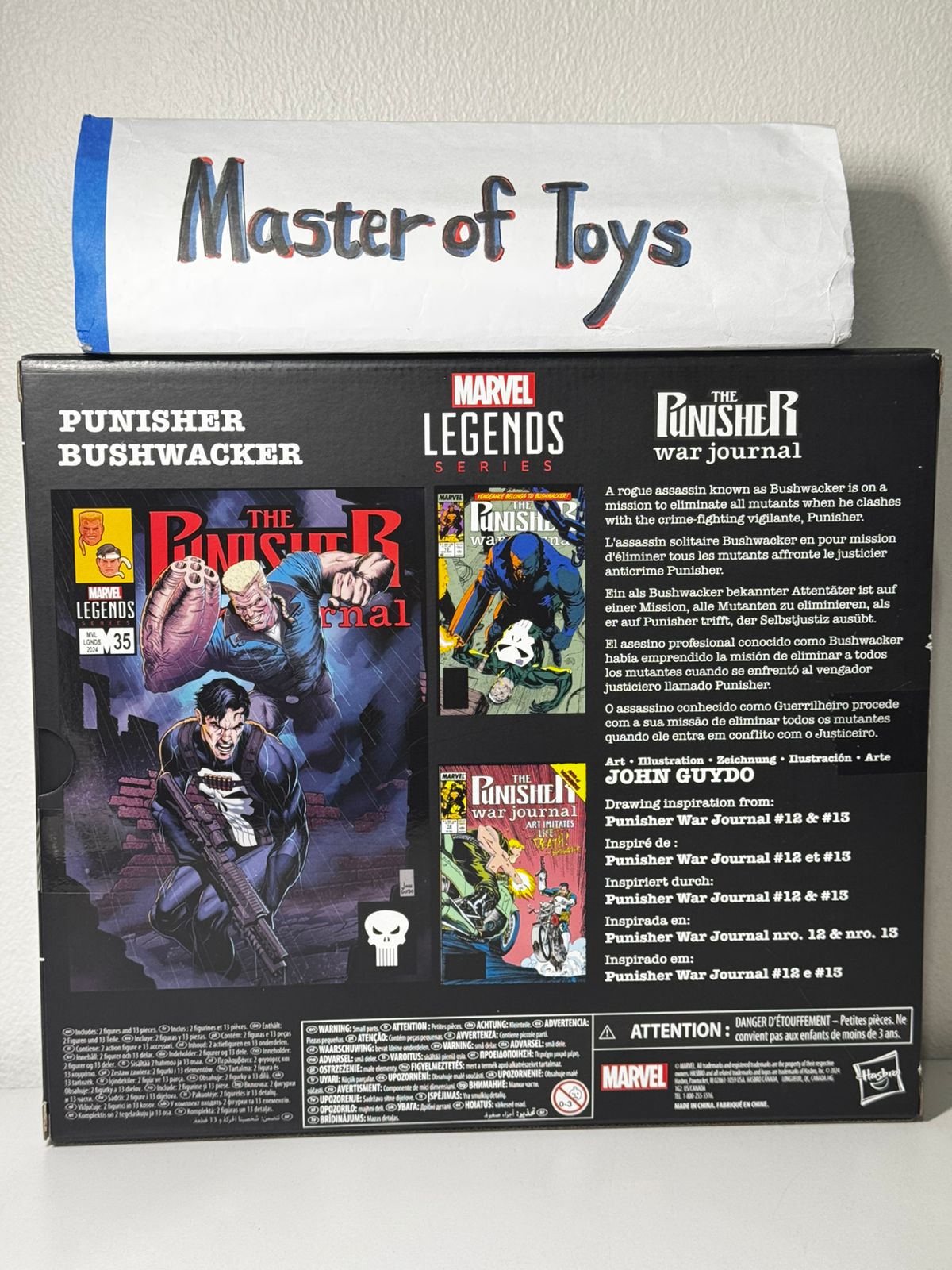 Hasbro Marvel Legends The Punisher War Journal Punisher | Bushwacker 2 Packs - Ready Stock