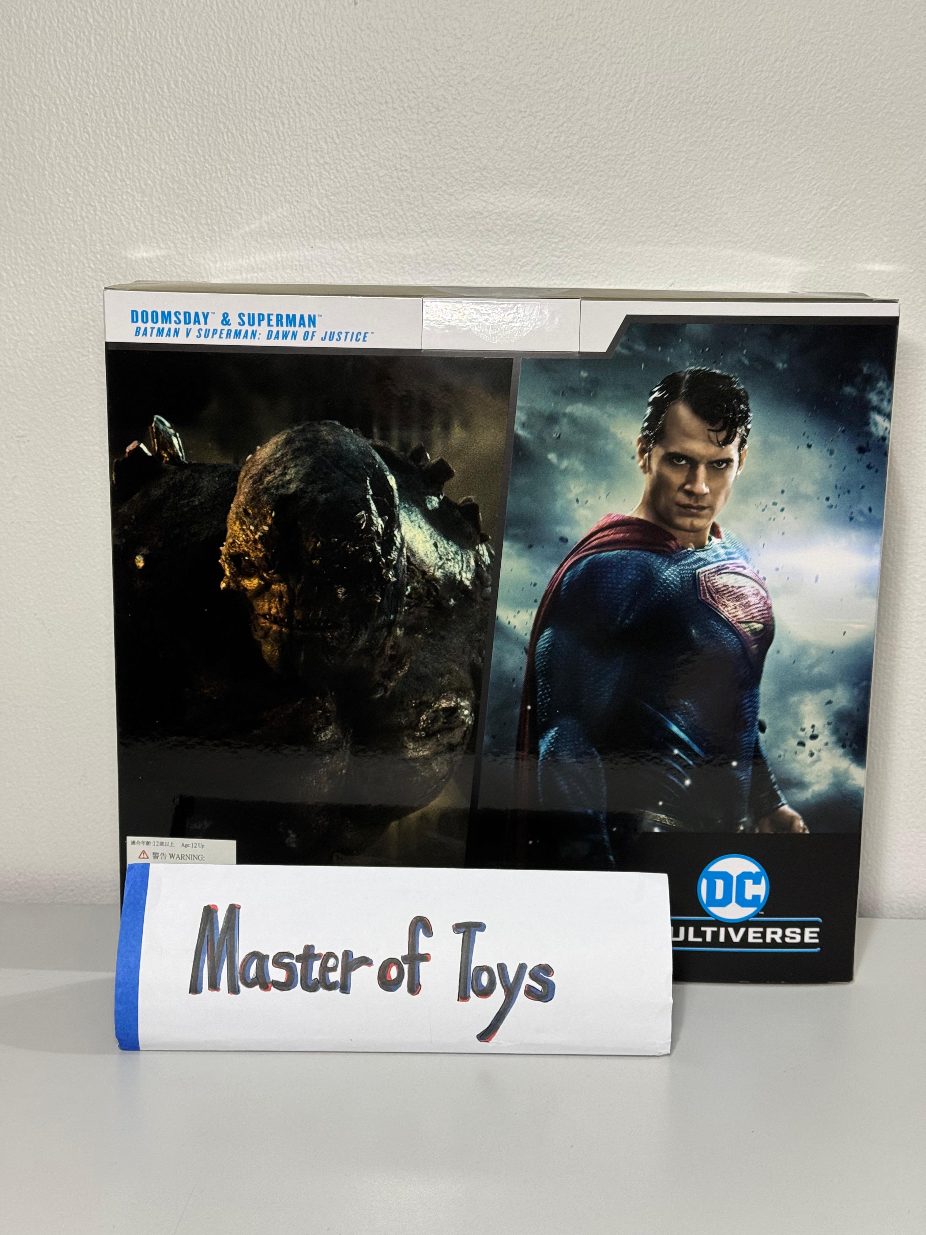 McFarlane DC Multiverse Doomsday & Superman (Batman v Superman: Dawn of Justice) - Ready Stock