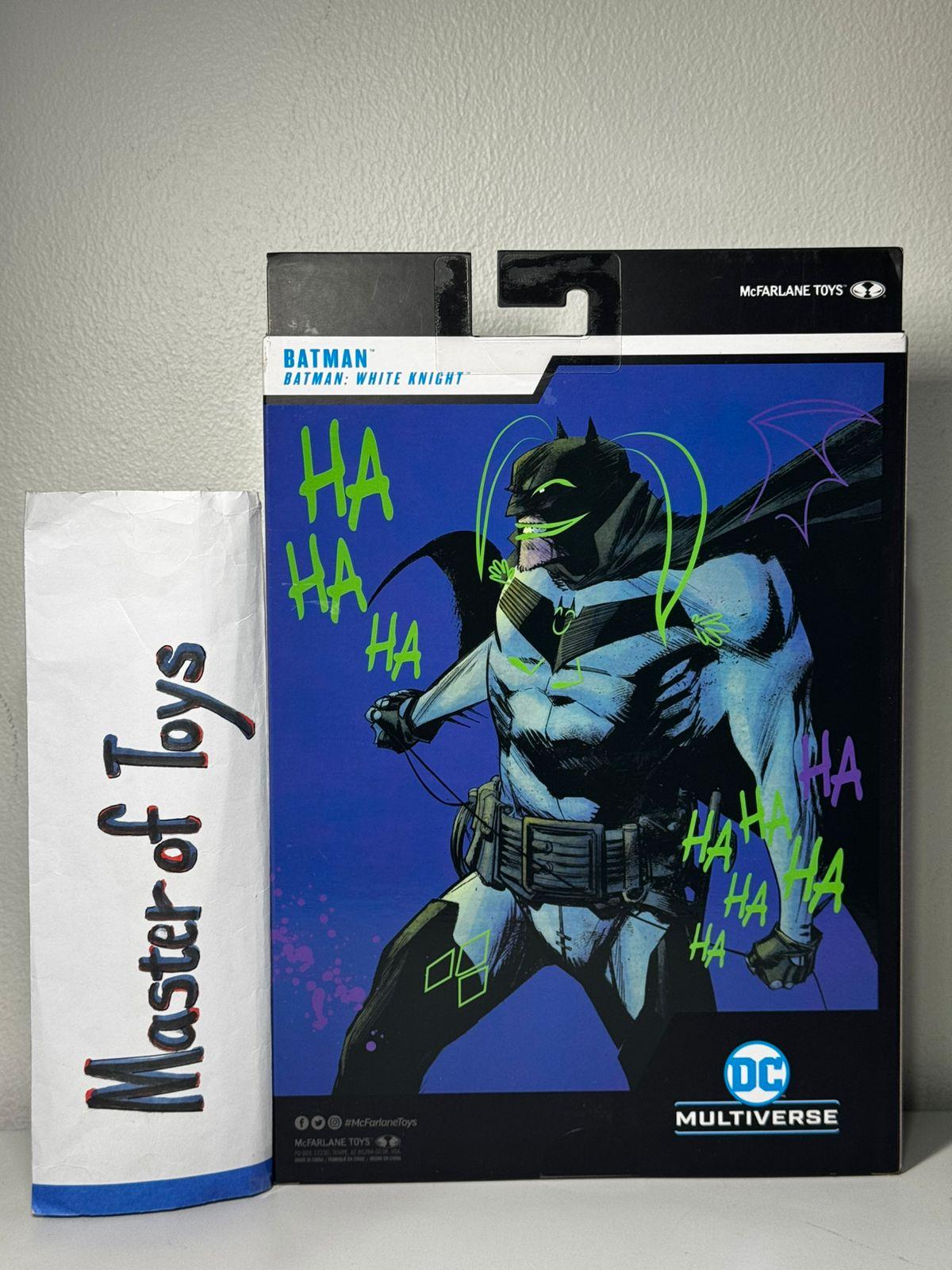 McFarlane DC Multiverse Batman: Batman White Knight Hahaha - Ready Stock