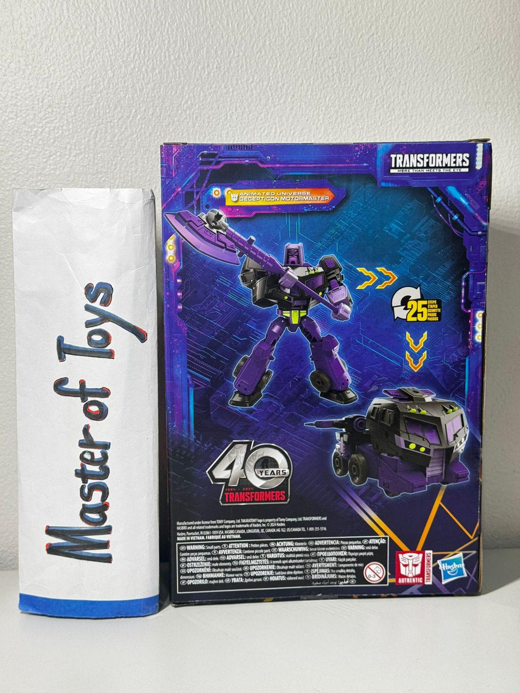 Hasbro Transformers Legacy United Animated Universe Decepticon Motormaster - Ready Stock