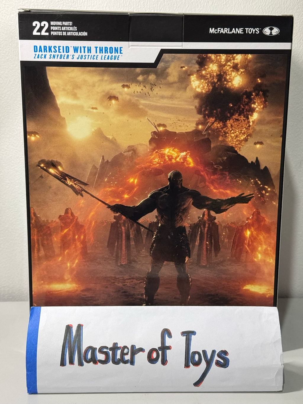 McFarlane DC Multiverse Darkseid with Throne (Zack Snyder's Justice League) Gold Label Collection - Ready Stock