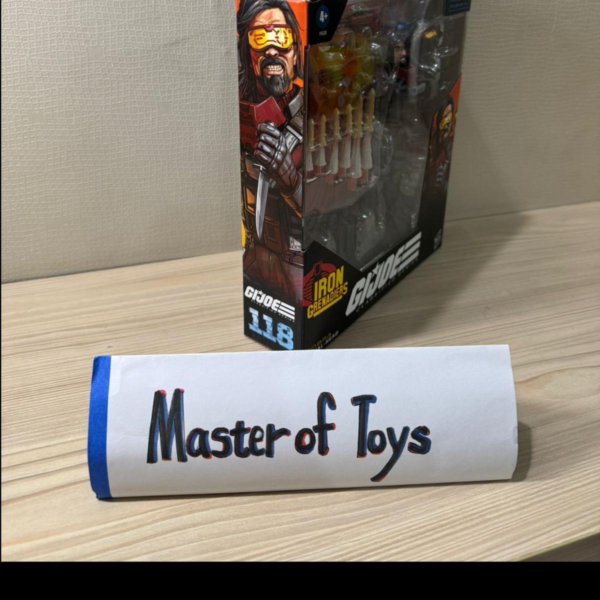 Hasbro Gi joe Classified Series 118 Iron Grenadiers Cobra Metal-Head - Ready Stock